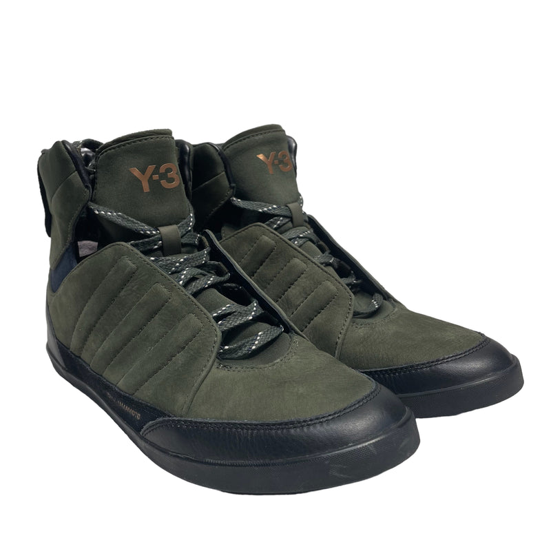 Y-3/Hi-Sneakers/US 9.5/GRN/Y-3