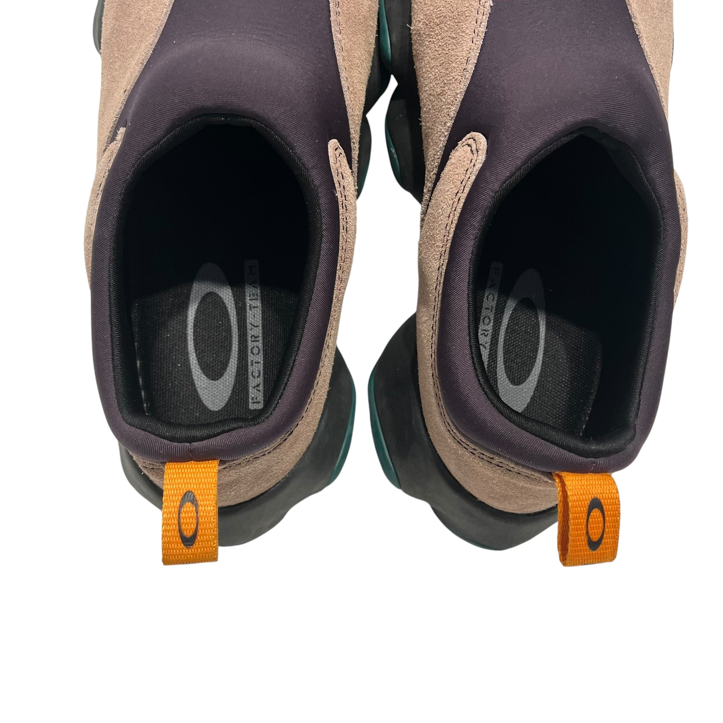 OAKLEY/Low-Sneakers/US 10.5/Suede/CML/Slip-on/factory team flesh braid dead view 3