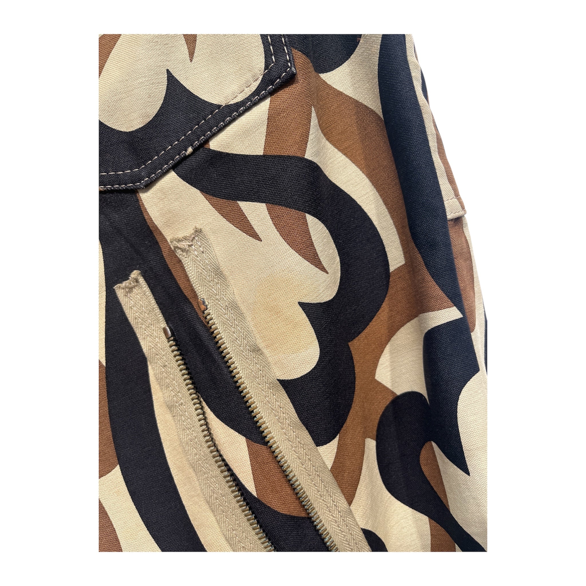 NUMBER (N)INE/Shorts/4/Cotton/BEG/All Over Print/ view 5