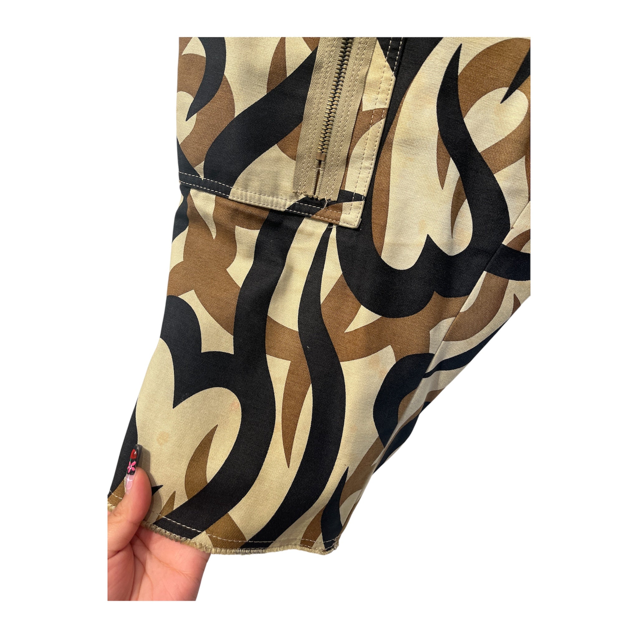 NUMBER (N)INE/Shorts/4/Cotton/BEG/All Over Print/ view 6