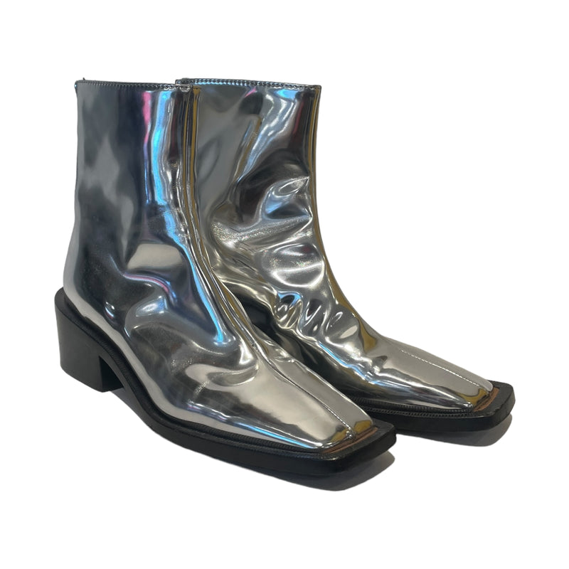 MM6/Chelsea Boots/EU 38.5/Leather/SLV/