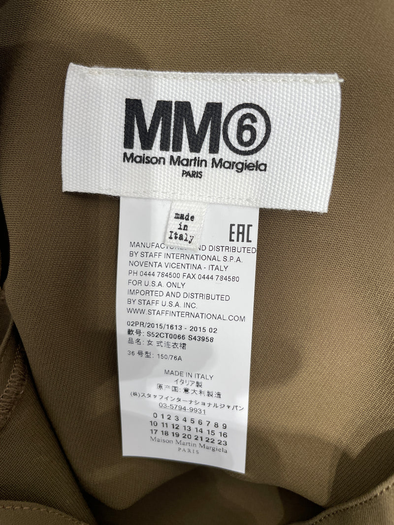 MM6/Skirt/36/Polyester/GRN/