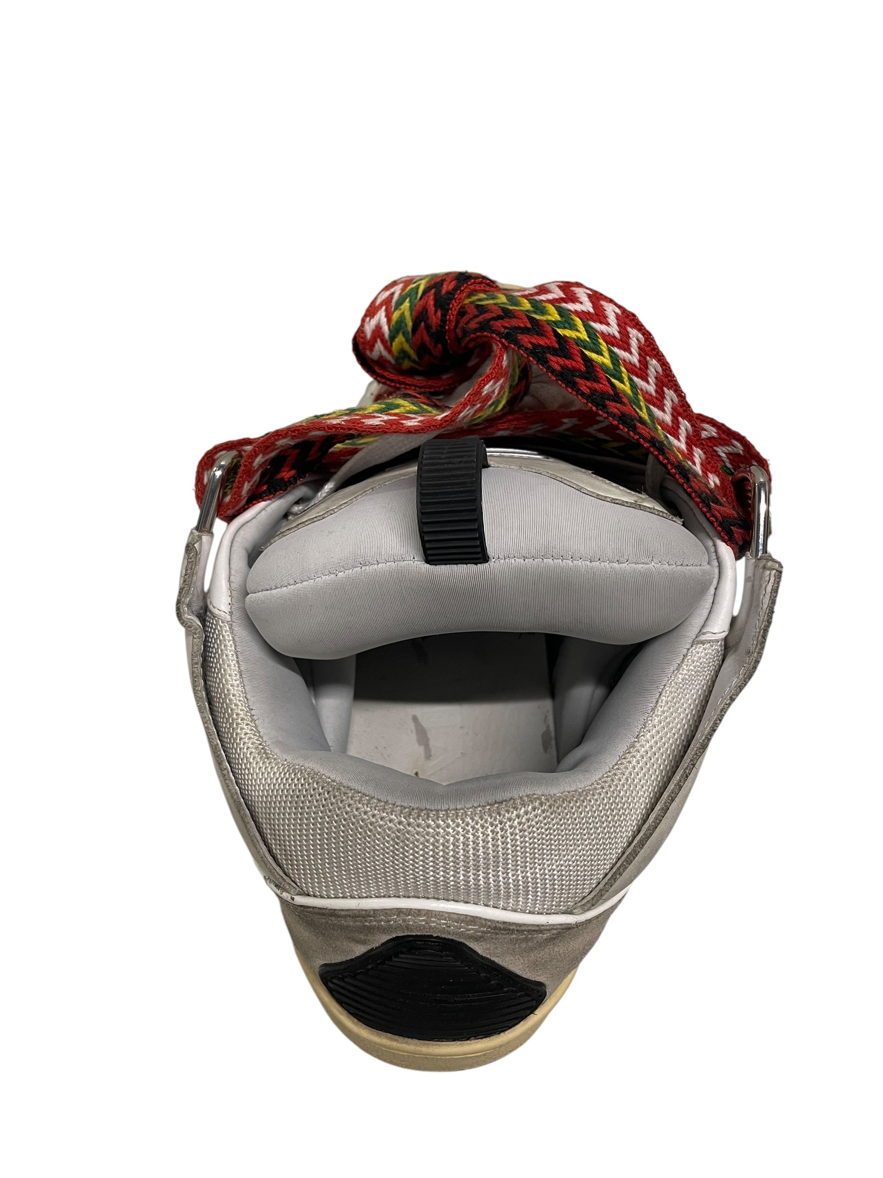 LANVIN/Low-Sneakers/EU 46/Suede/WHT/CURUB LOWTOP/RASTA LACES view 3