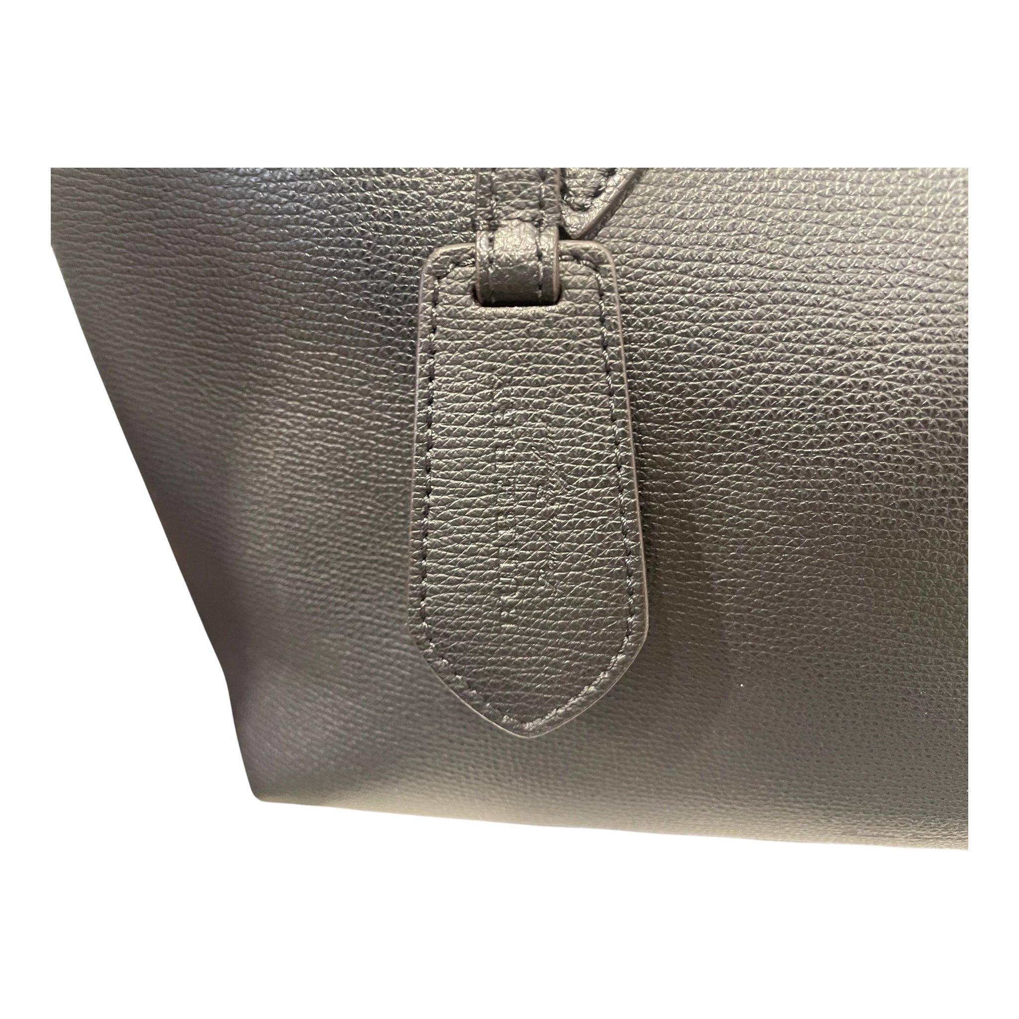 BURBERRY LONDON/Hand Bag/Leather/BLK/plaid interior reversible view 8