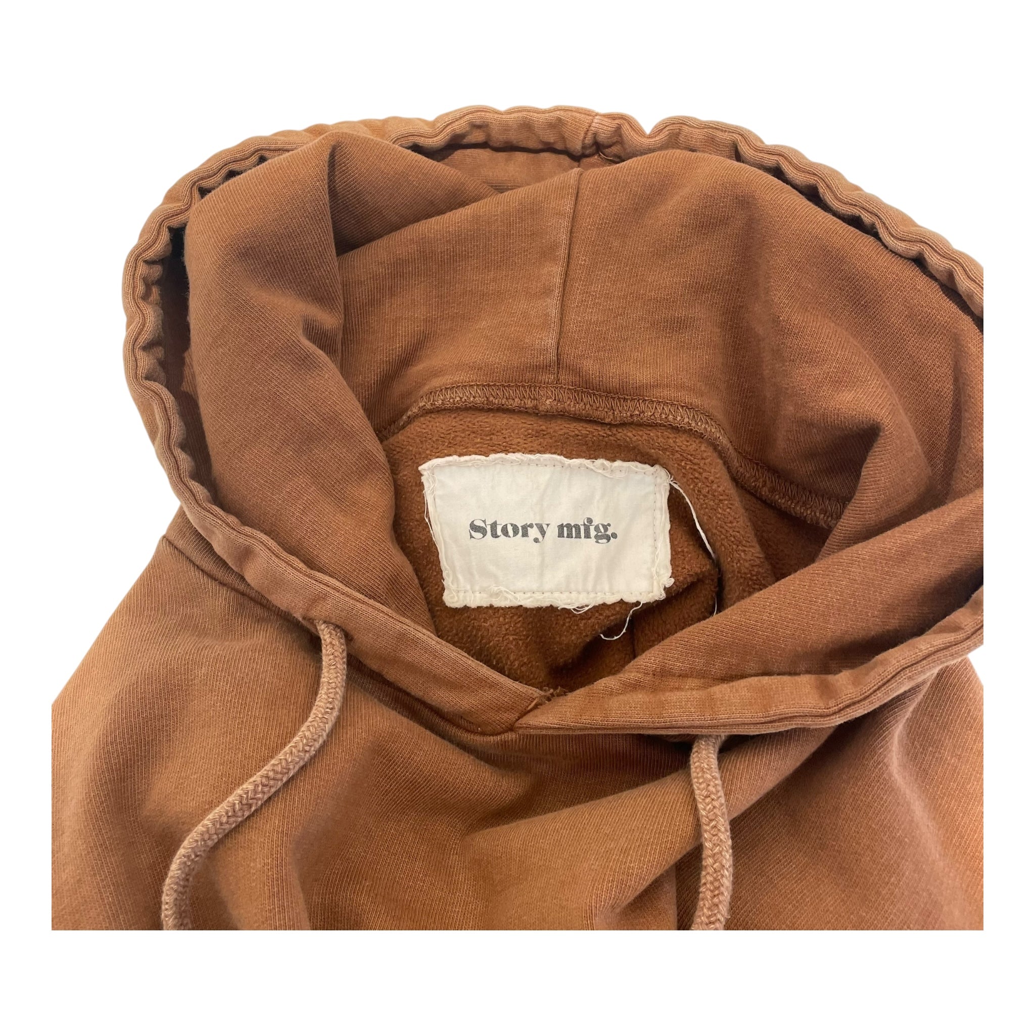 Story mfg./Hoodie/M/Graphic/Cotton/ORN/Natural Technology view 3