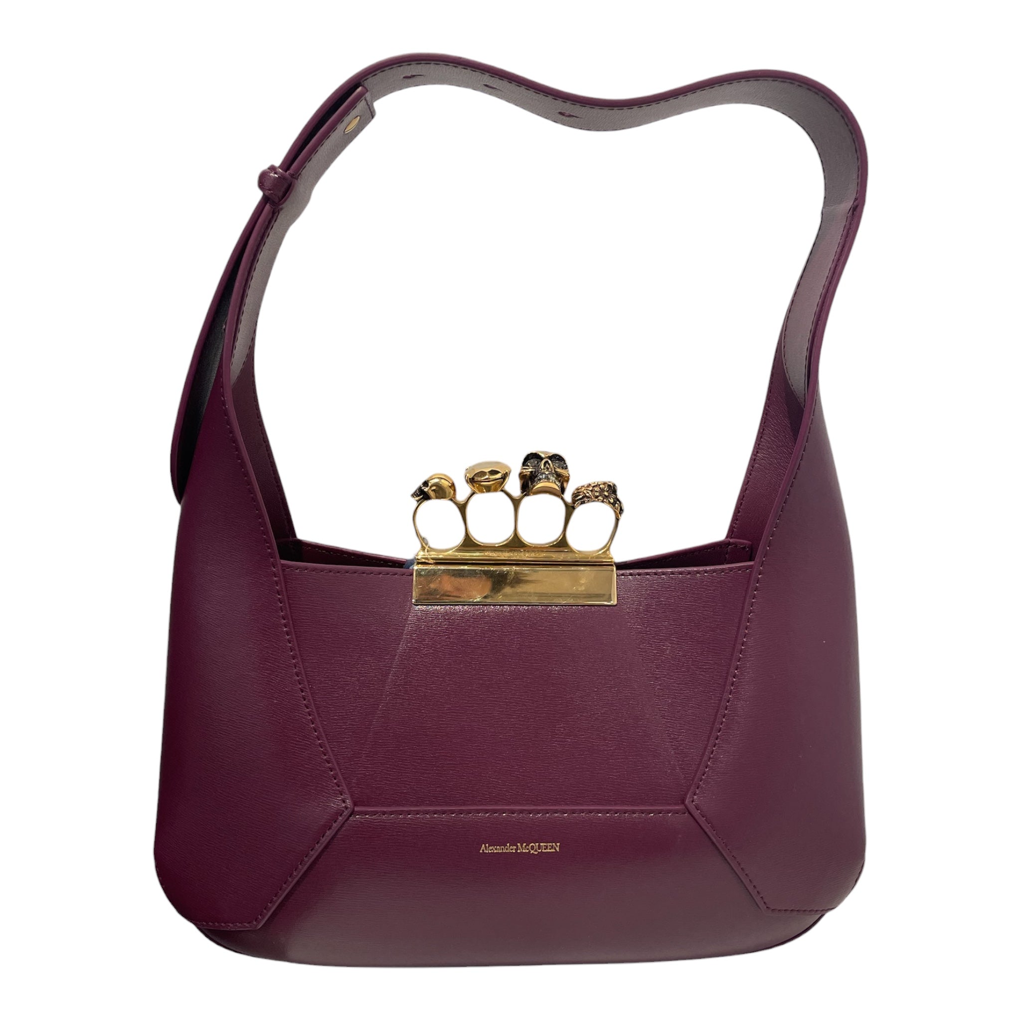 Alexander McQueen/Hand Bag/Leather/PPL/BRASS KNUCKLE HAND BAG view 1