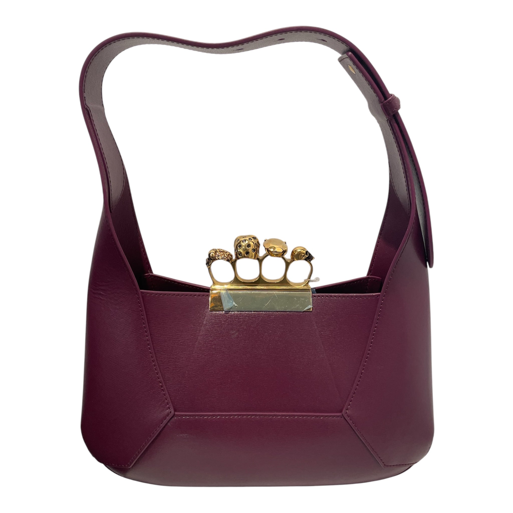 Alexander McQueen/Hand Bag/Leather/PPL/BRASS KNUCKLE HAND BAG view 2