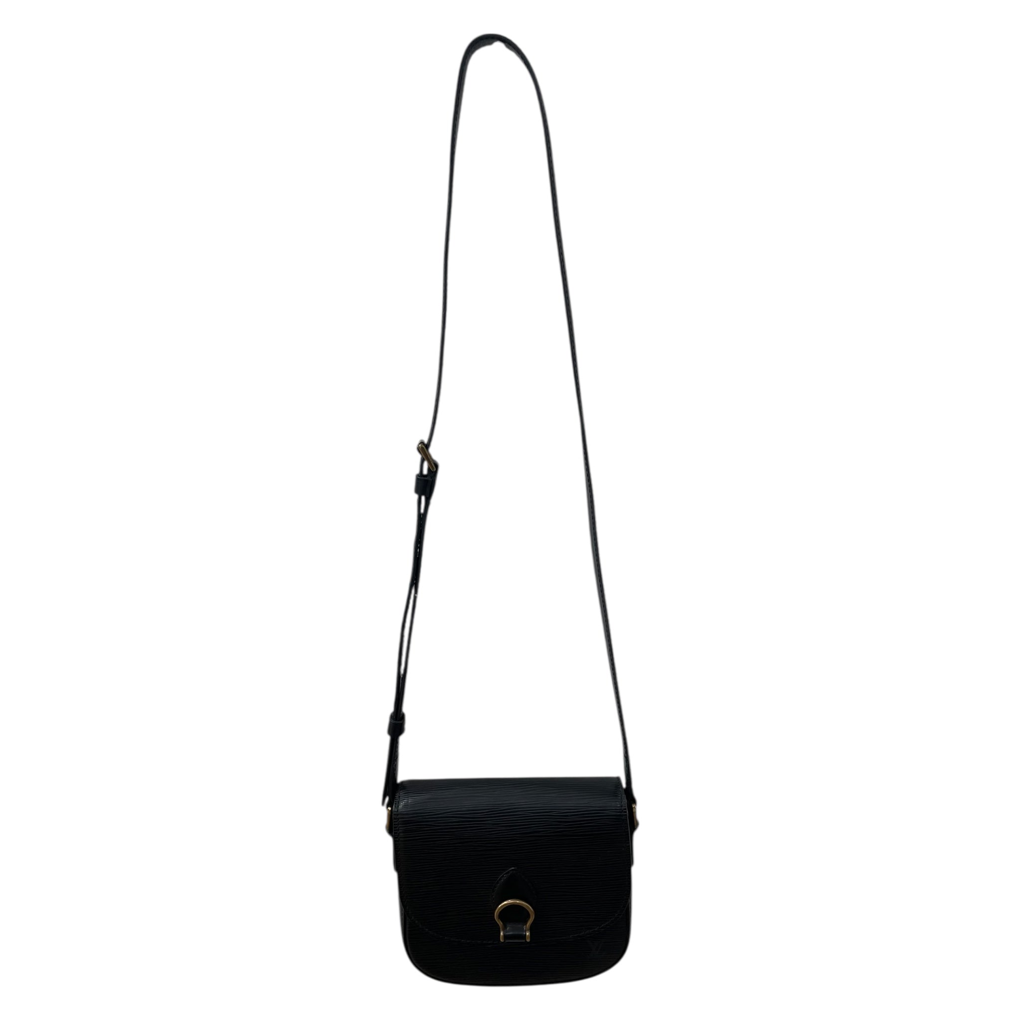 LOUIS VUITTON/Pouch/Leather/BLK/EPI POCHETTE view 1