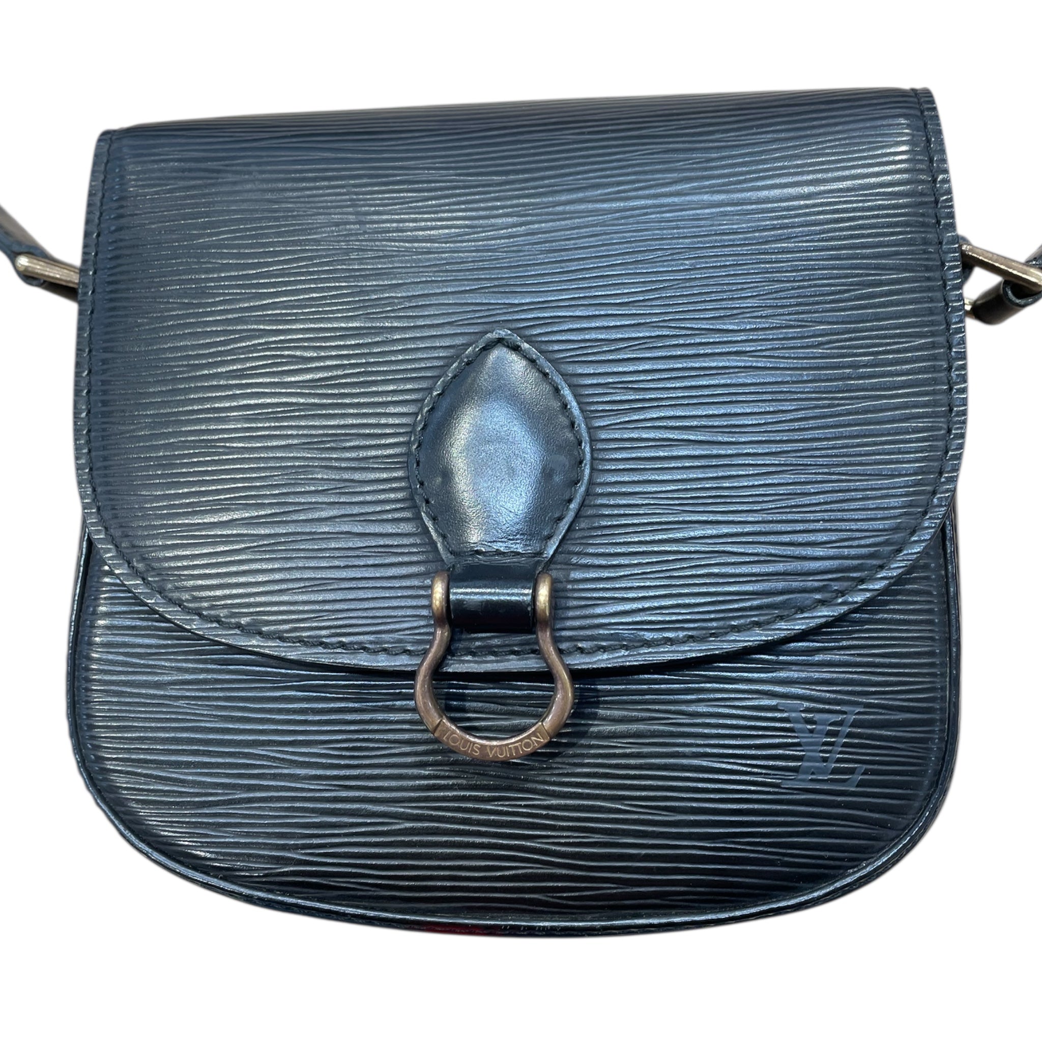 LOUIS VUITTON/Pouch/Leather/BLK/EPI POCHETTE view 3