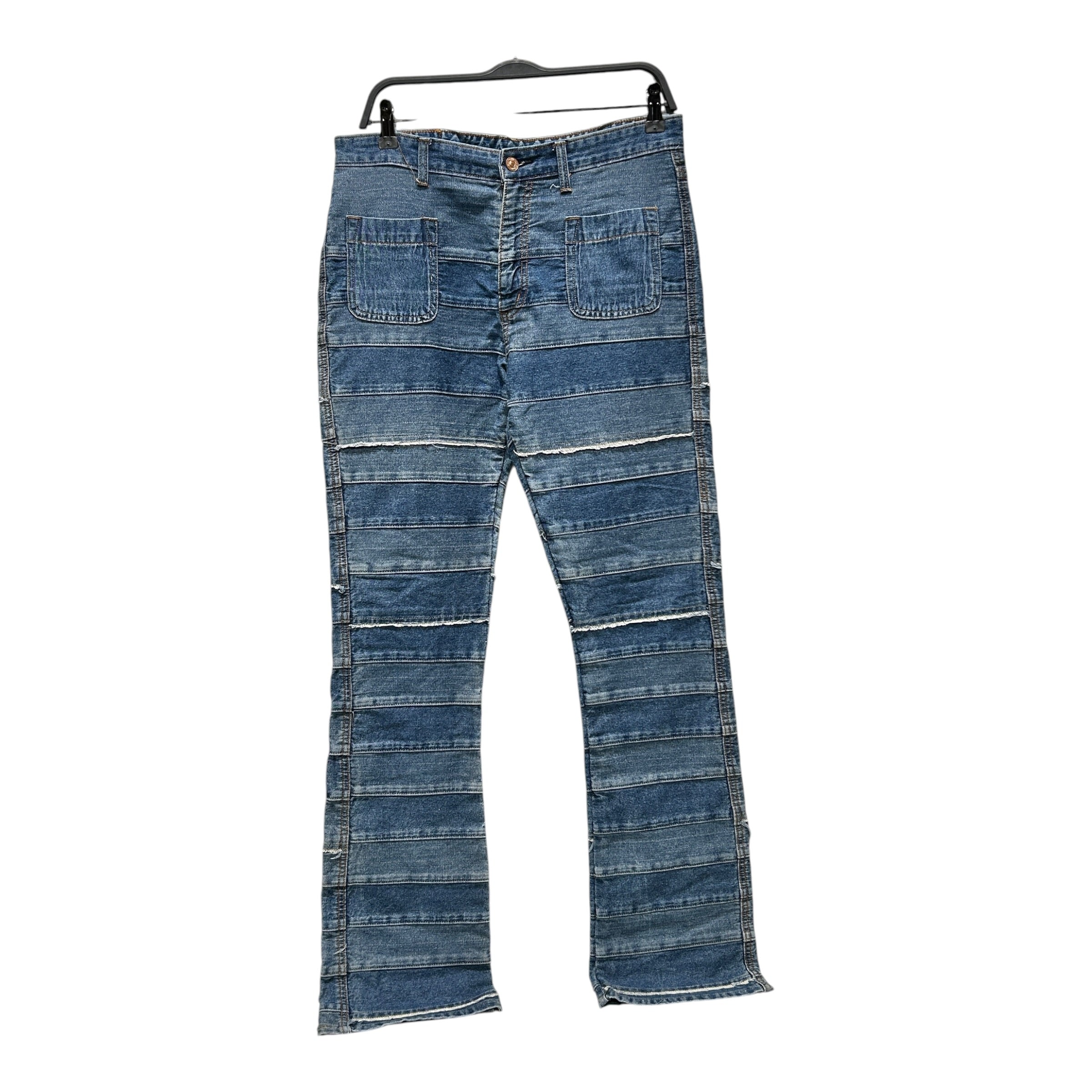 HYSTERIC GLAMOUR/Pants/32/Denim/BLU/Stripe/KINKY JEANS view 1