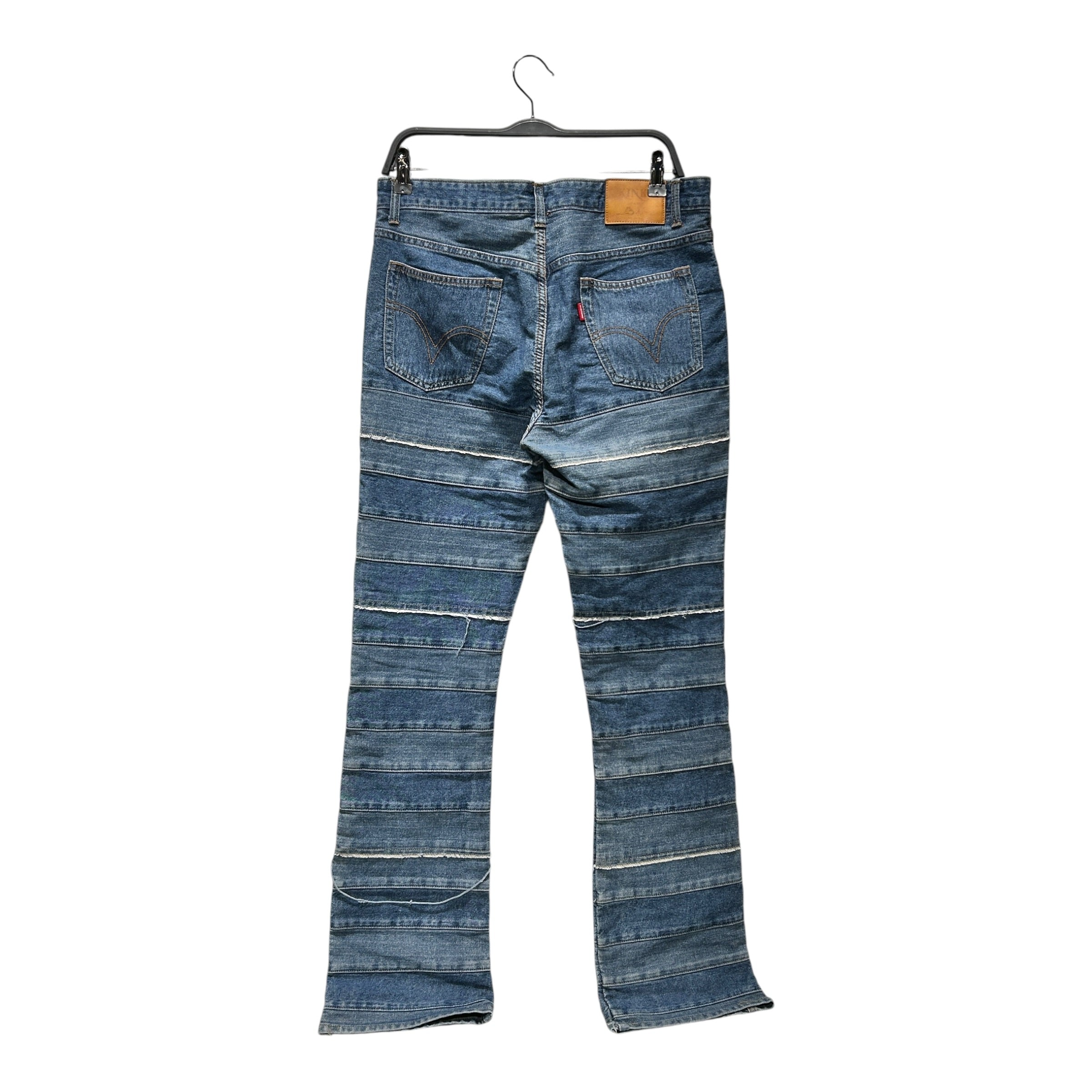 HYSTERIC GLAMOUR/Pants/32/Denim/BLU/Stripe/KINKY JEANS view 3