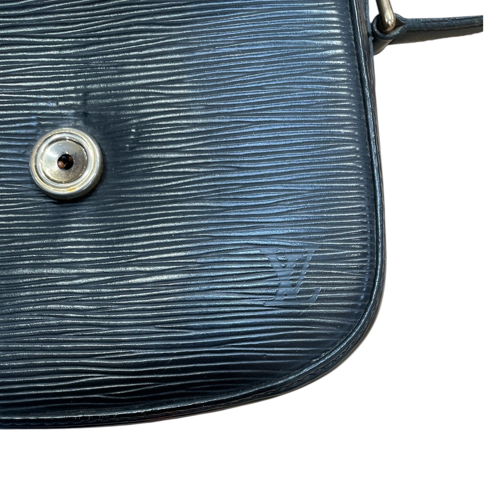 LOUIS VUITTON/Pouch/Leather/BLK/EPI POCHETTE view 5
