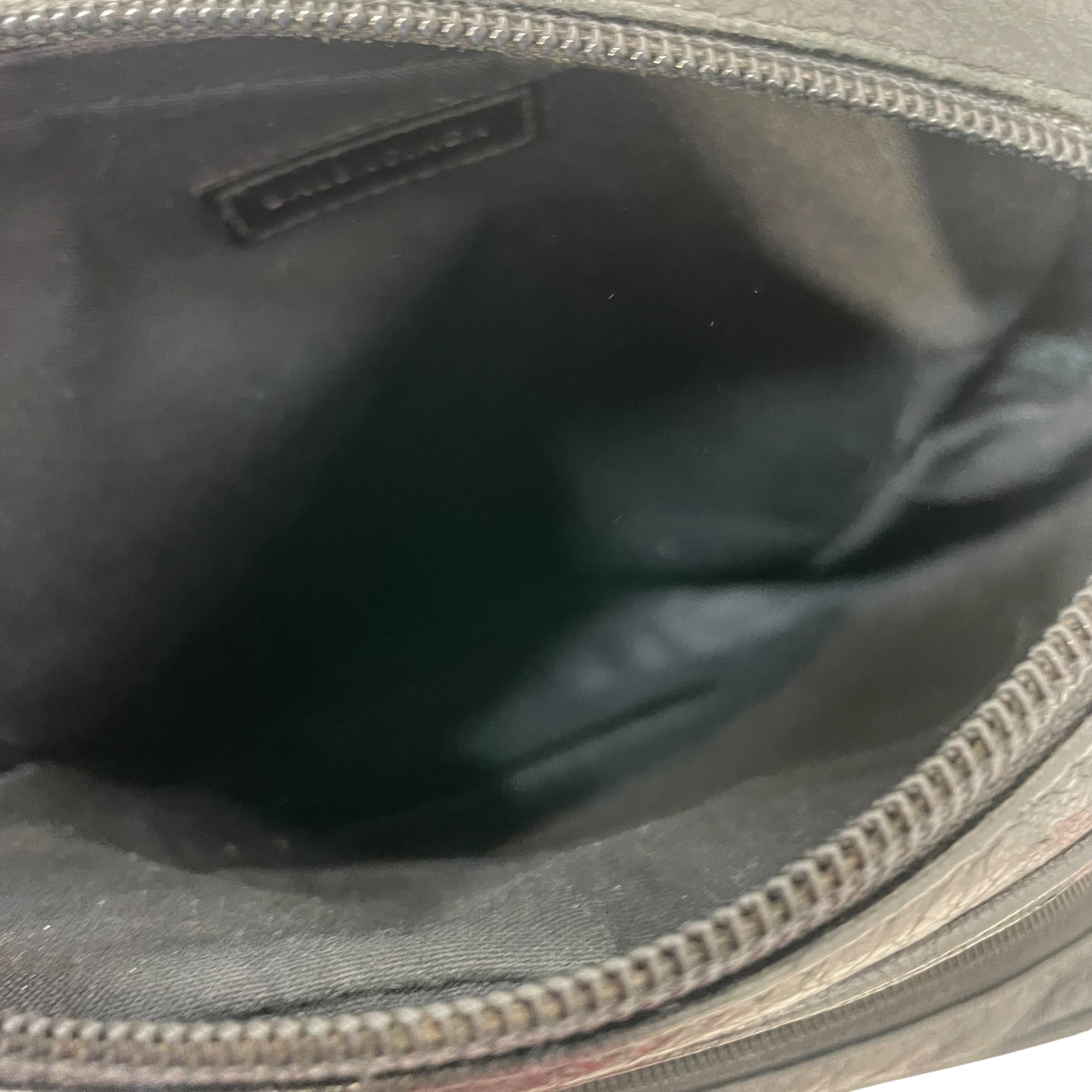 BALENCIAGA/Fanny Pack/Leather/BLK/ view 4