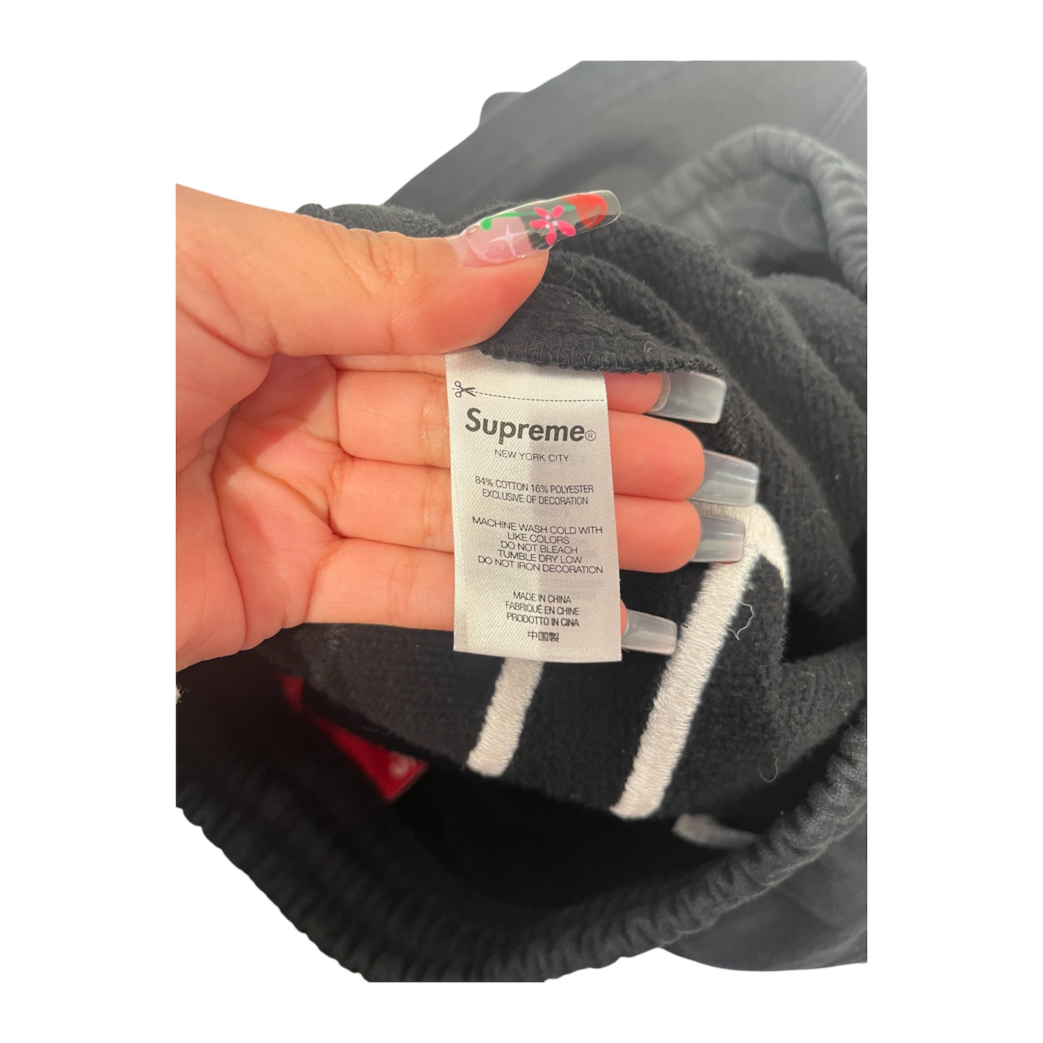 Supreme/Shorts/S/Cotton/BLK/Monogram/ view 4