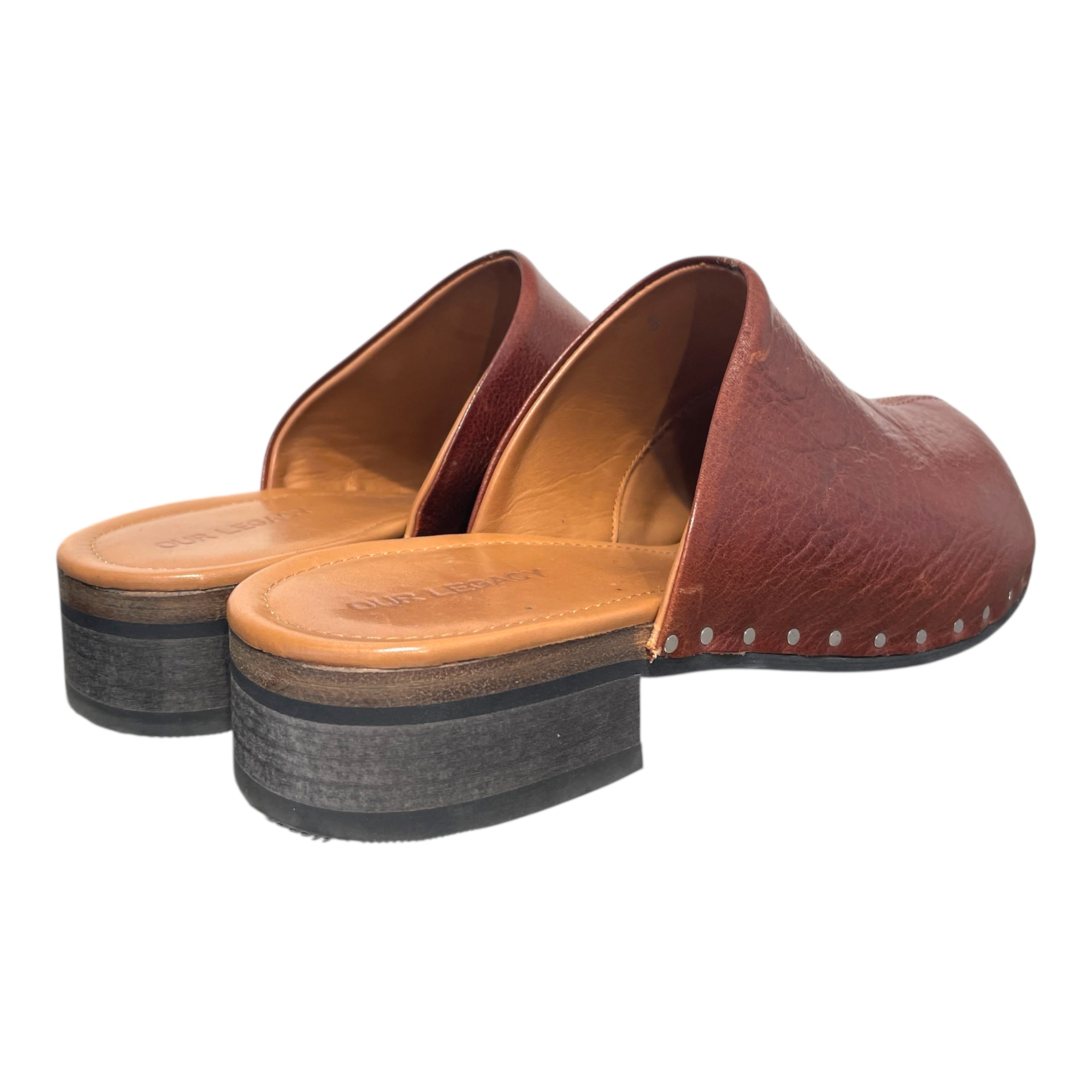 OUR LEGACY/Loafers/EU 40/Leather/BRW/Naoto Clog view 2