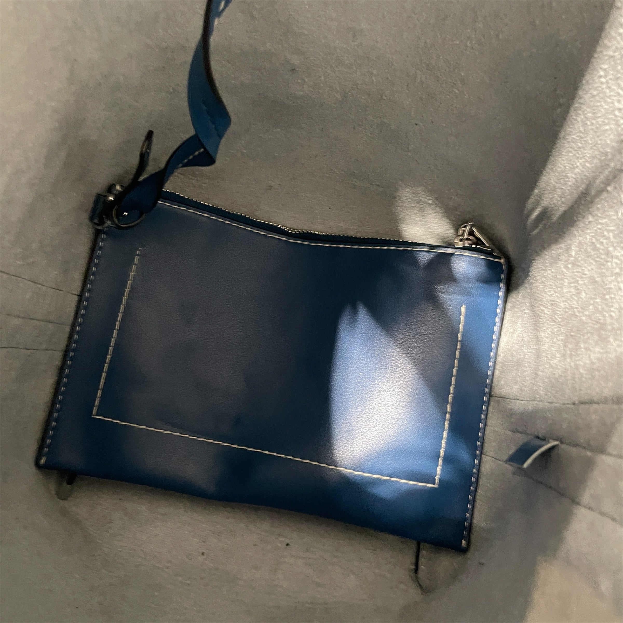 PROENZA SCHOULER/Cross Body Bag/Leather/BLU/ view 6