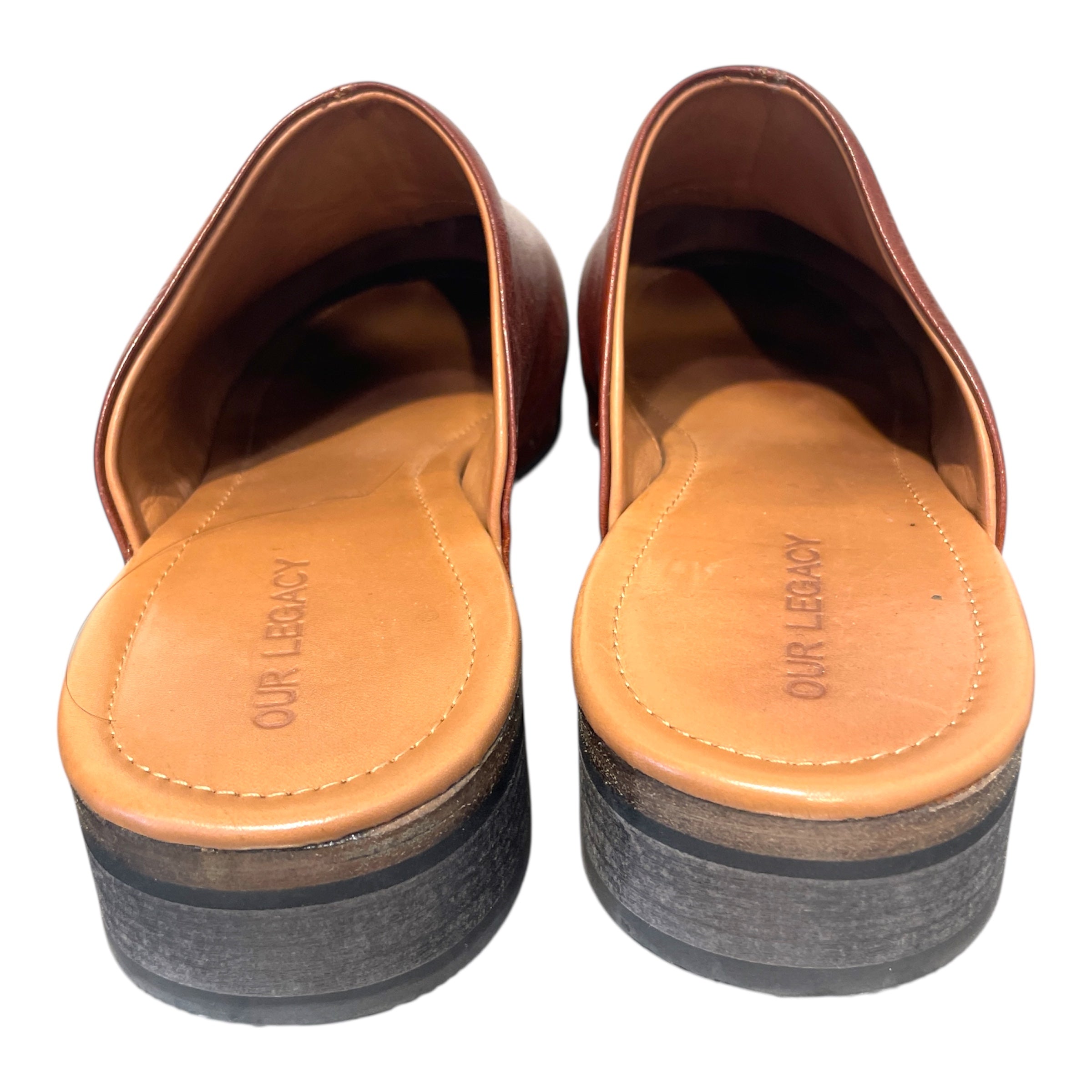 OUR LEGACY/Loafers/EU 40/Leather/BRW/Naoto Clog view 5