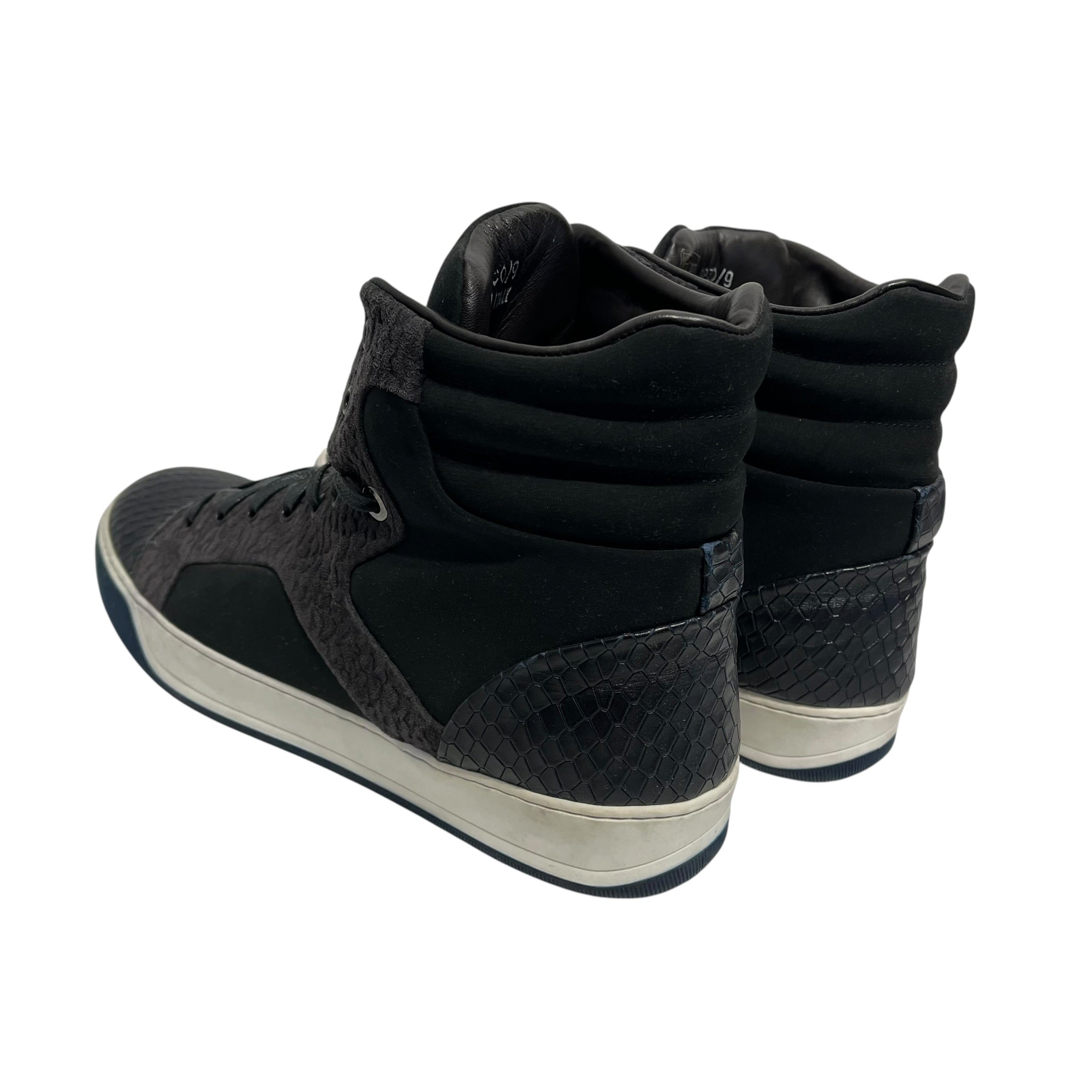 LANVIN/Hi-Sneakers/US 9/BLK/PBP3BCO HI TOP CURBIES view 2