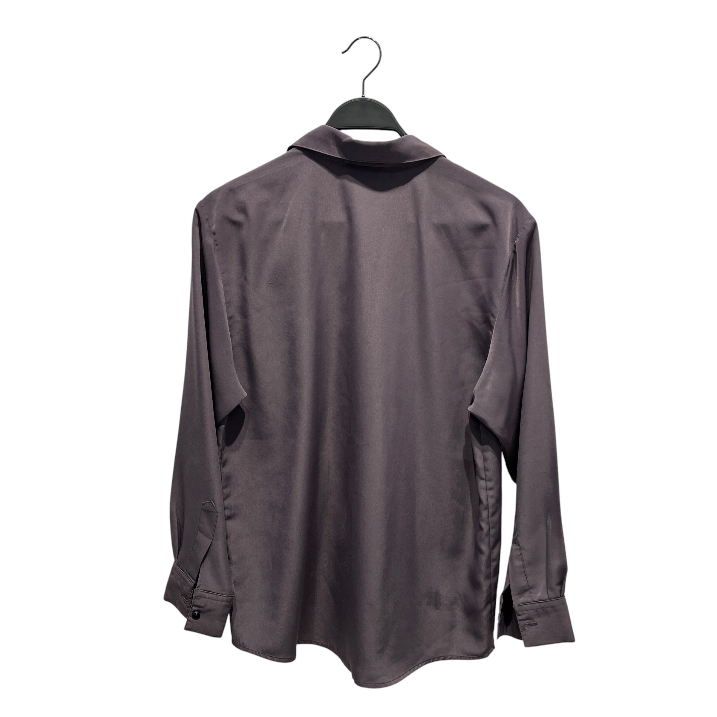 VERSACE JEANS COUTURE/LS Shirt/S/Cotton/GRY/MEDUSA EMBLEM/CHEST POCKET view 2
