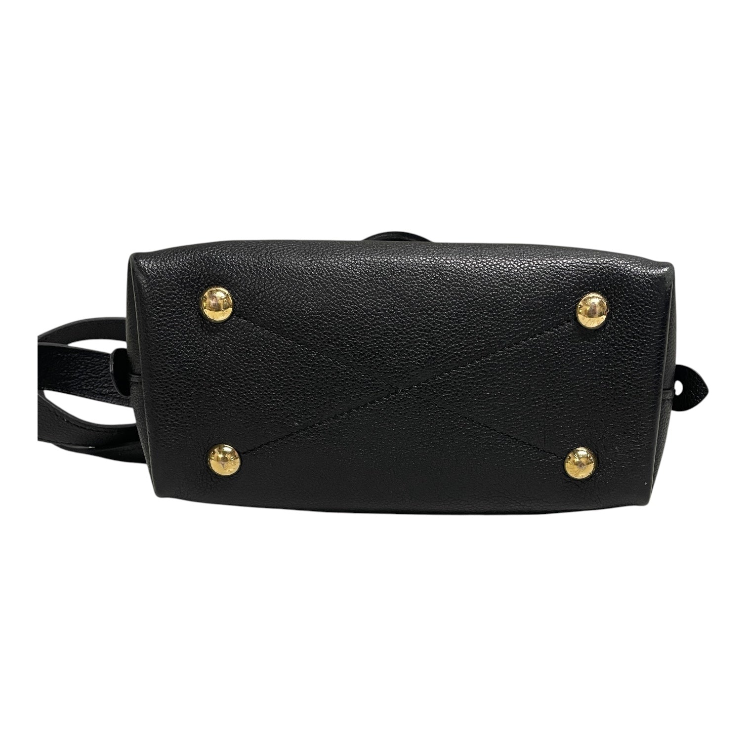 LOUIS VUITTON/Bag/Leather/BLK/gold hardware neo alma bb view 3