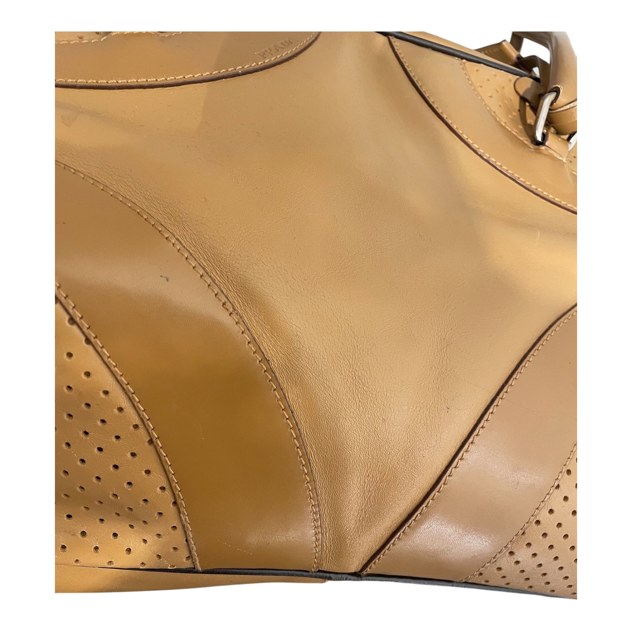 PRADA/Bag/Leather/CML/BOWLING HANDBAG view 10