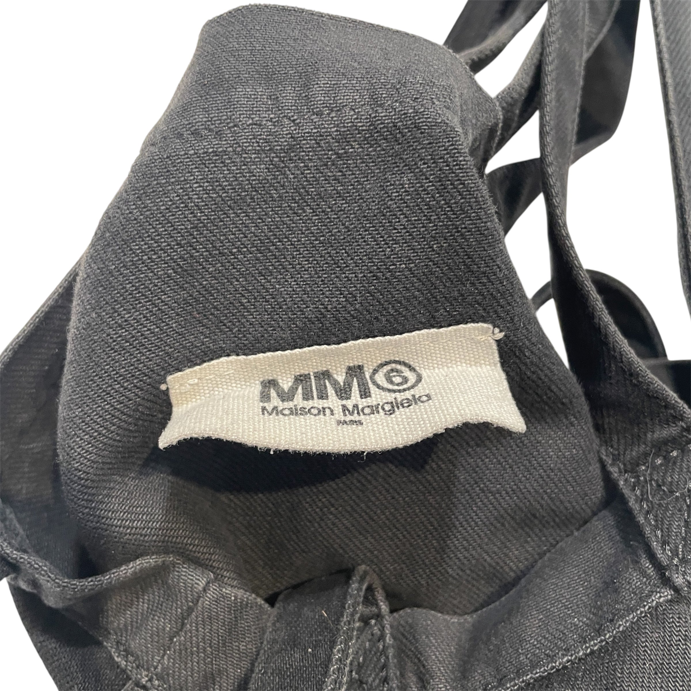 Maison Margiela/Tote Bag/Cotton/BLK/MM6 Tote view 3