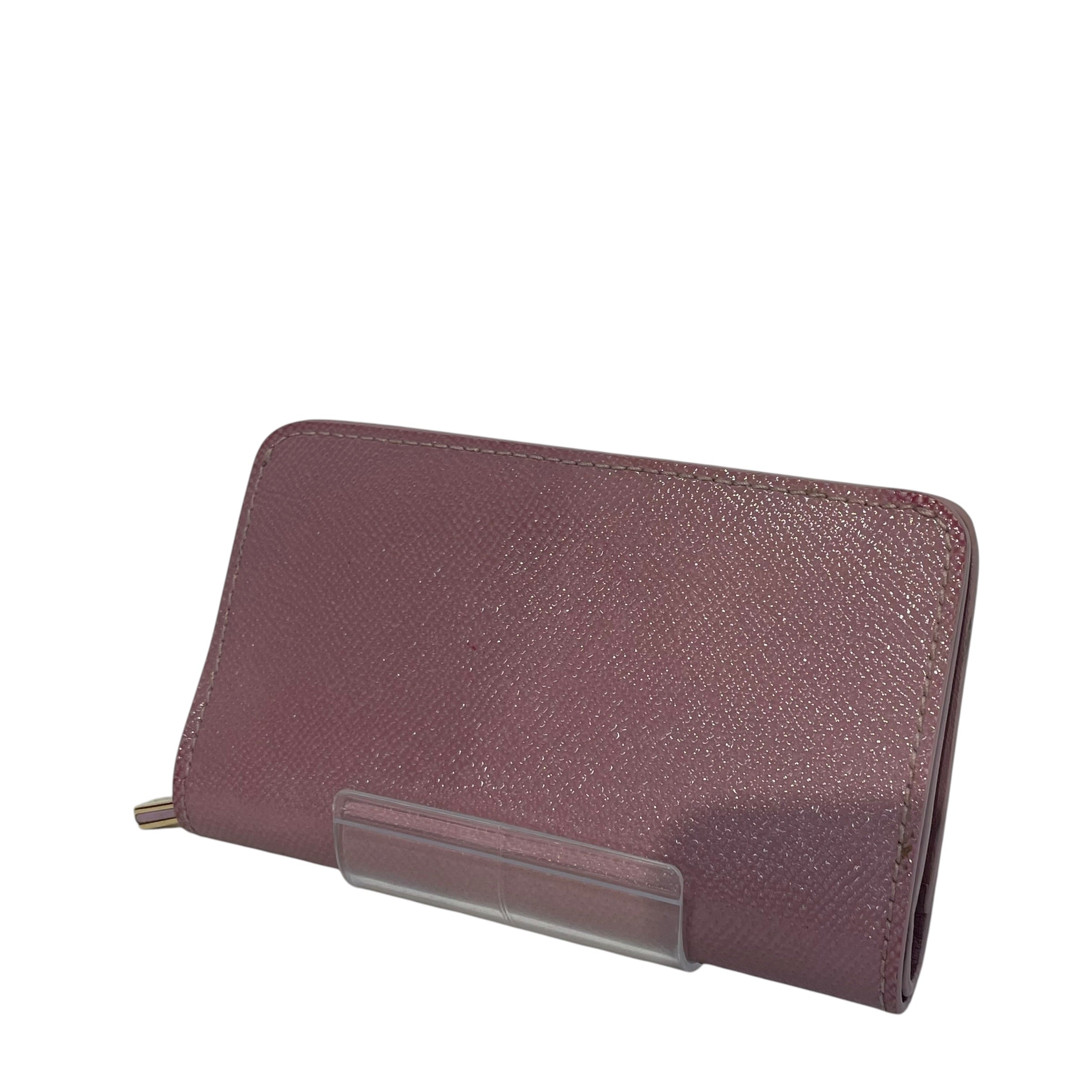 BURBERRY/Bifold Wallet/Leather/PNK/ view 2