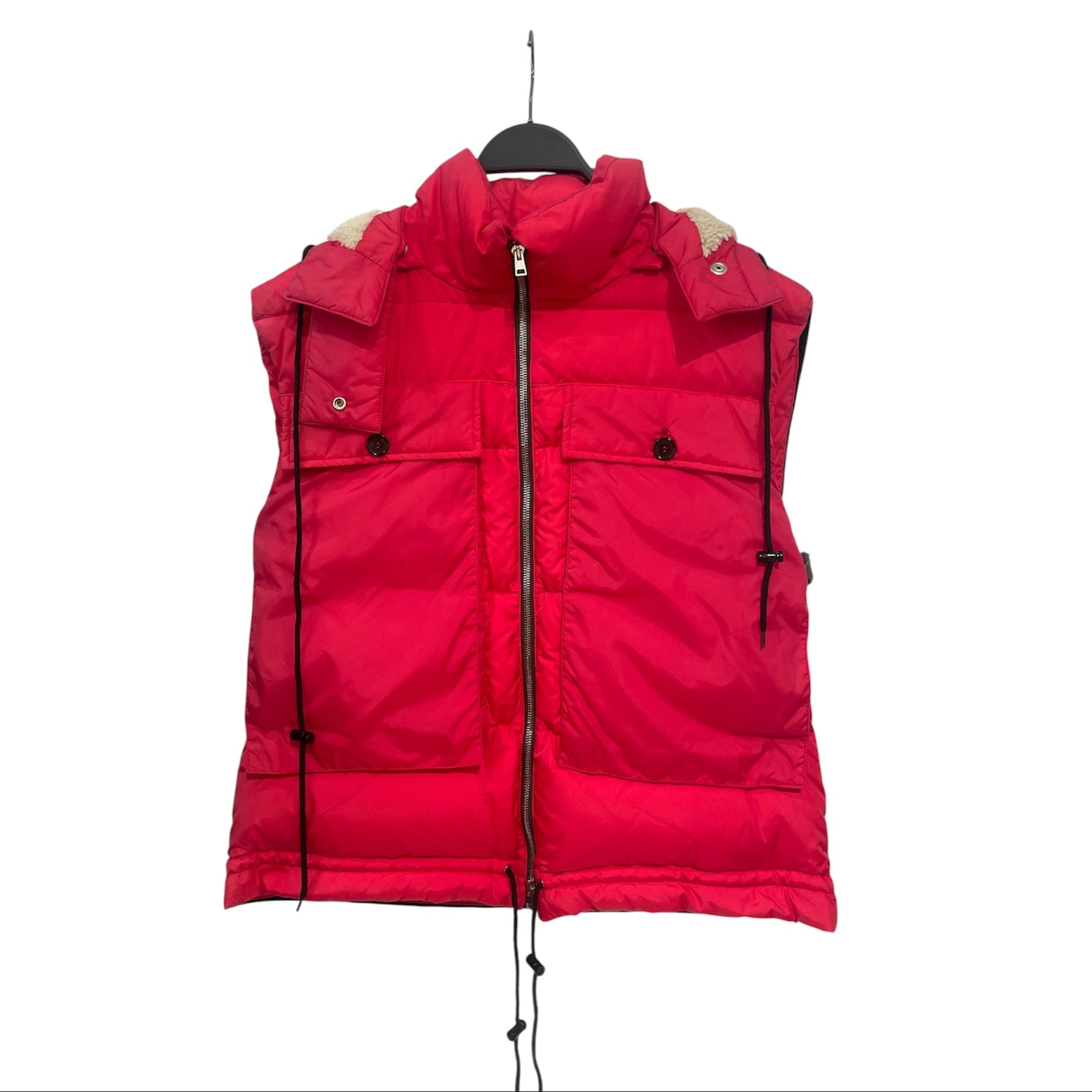 MARNI/Puffer Vest/Wool/PNK/PINK PUFFER VEST WOOL BACK view 1