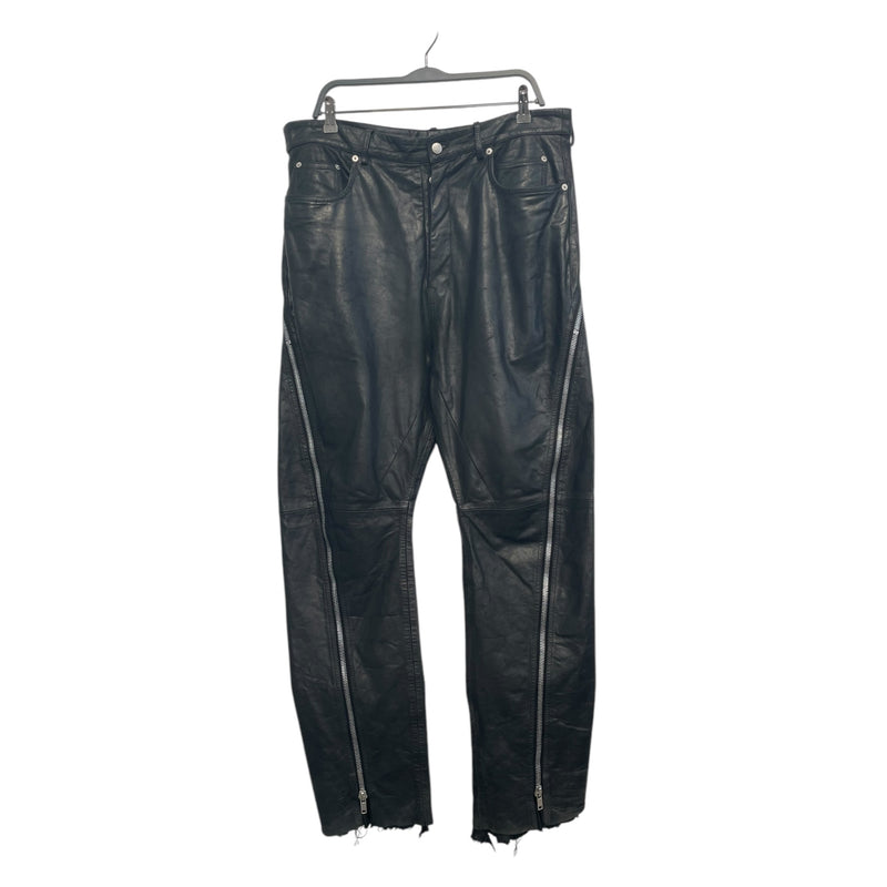 Rick Owens/Pants/34/Leather/BLK/