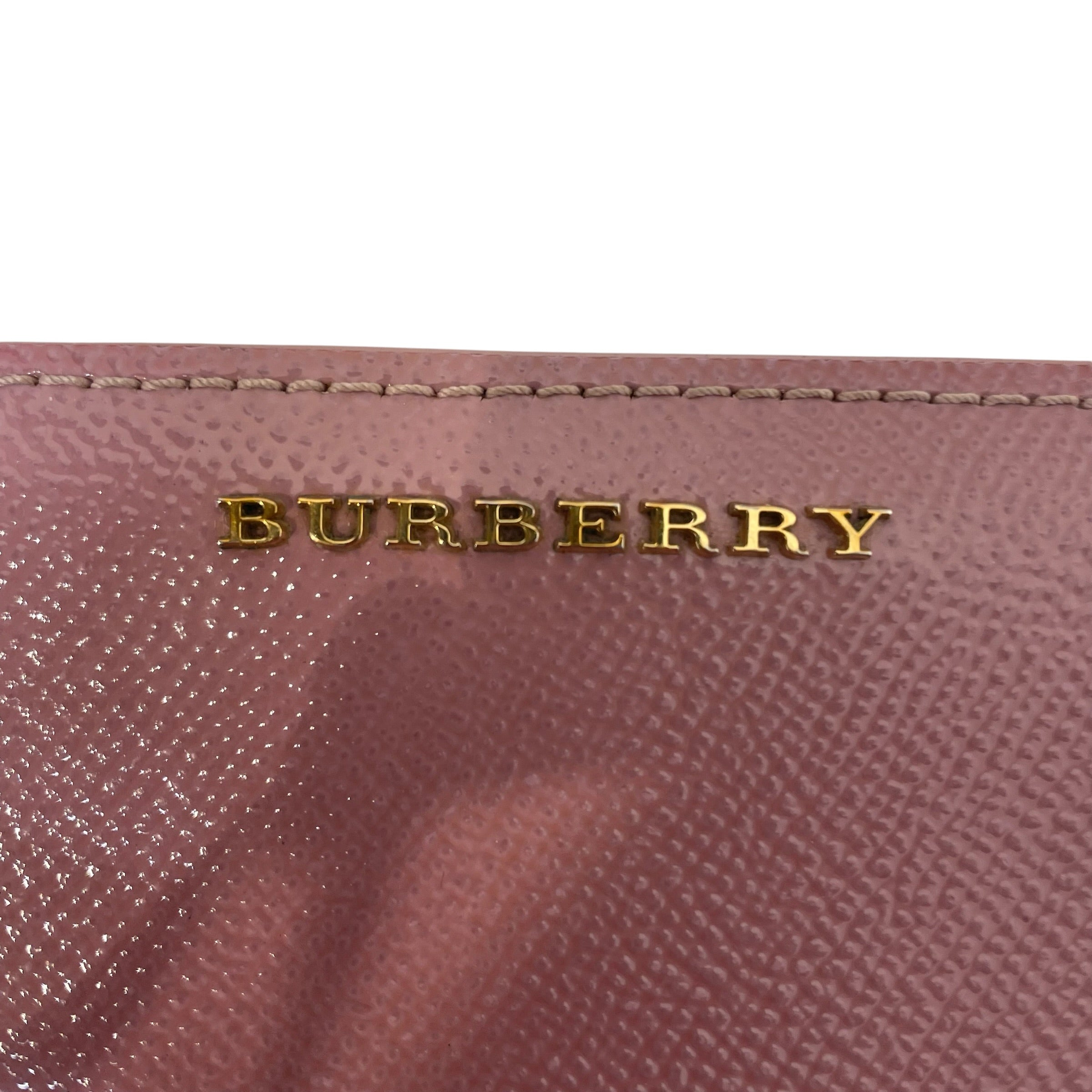 BURBERRY/Bifold Wallet/Leather/PNK/ view 5