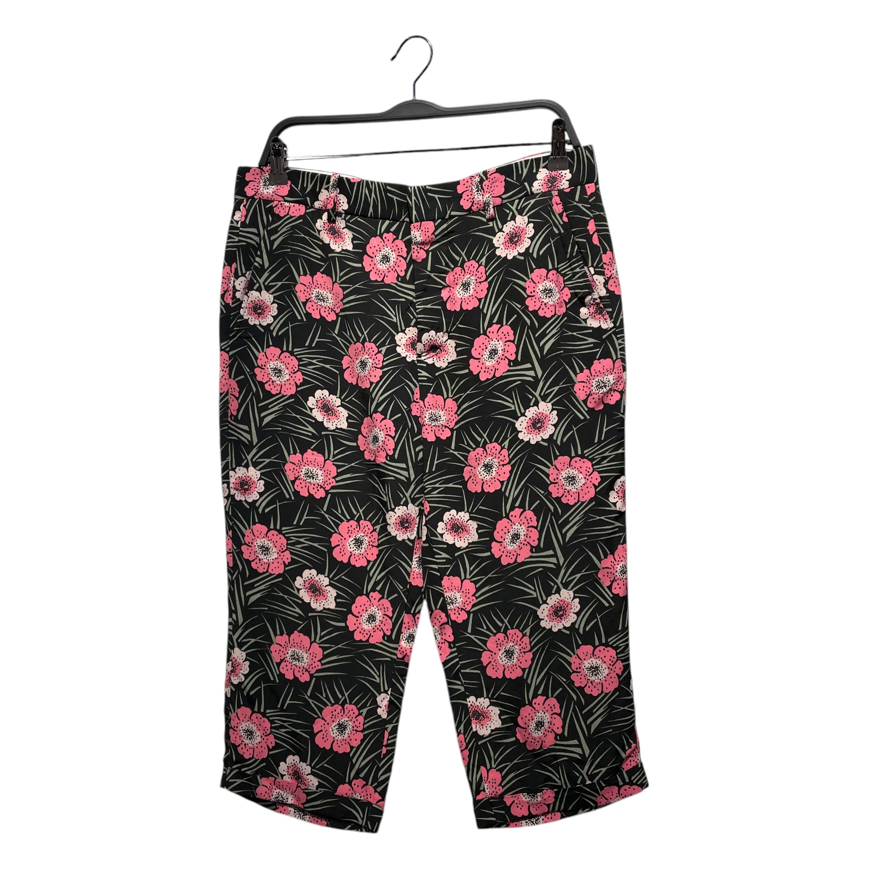 MARNI/Straight Pants/44/Floral Pattern/Cotton/MLT/ view 1