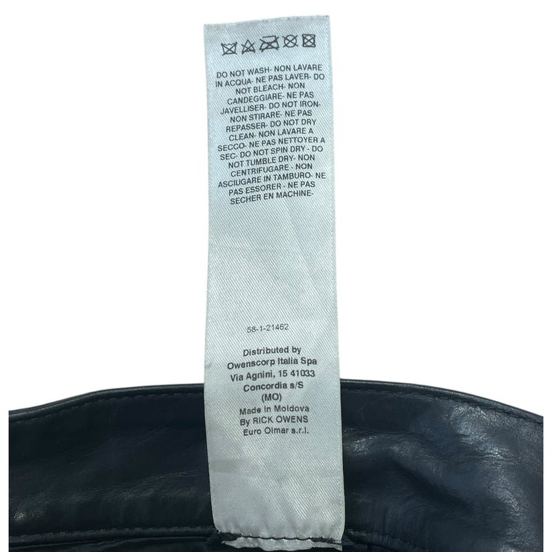 Rick Owens/Pants/34/Leather/BLK/