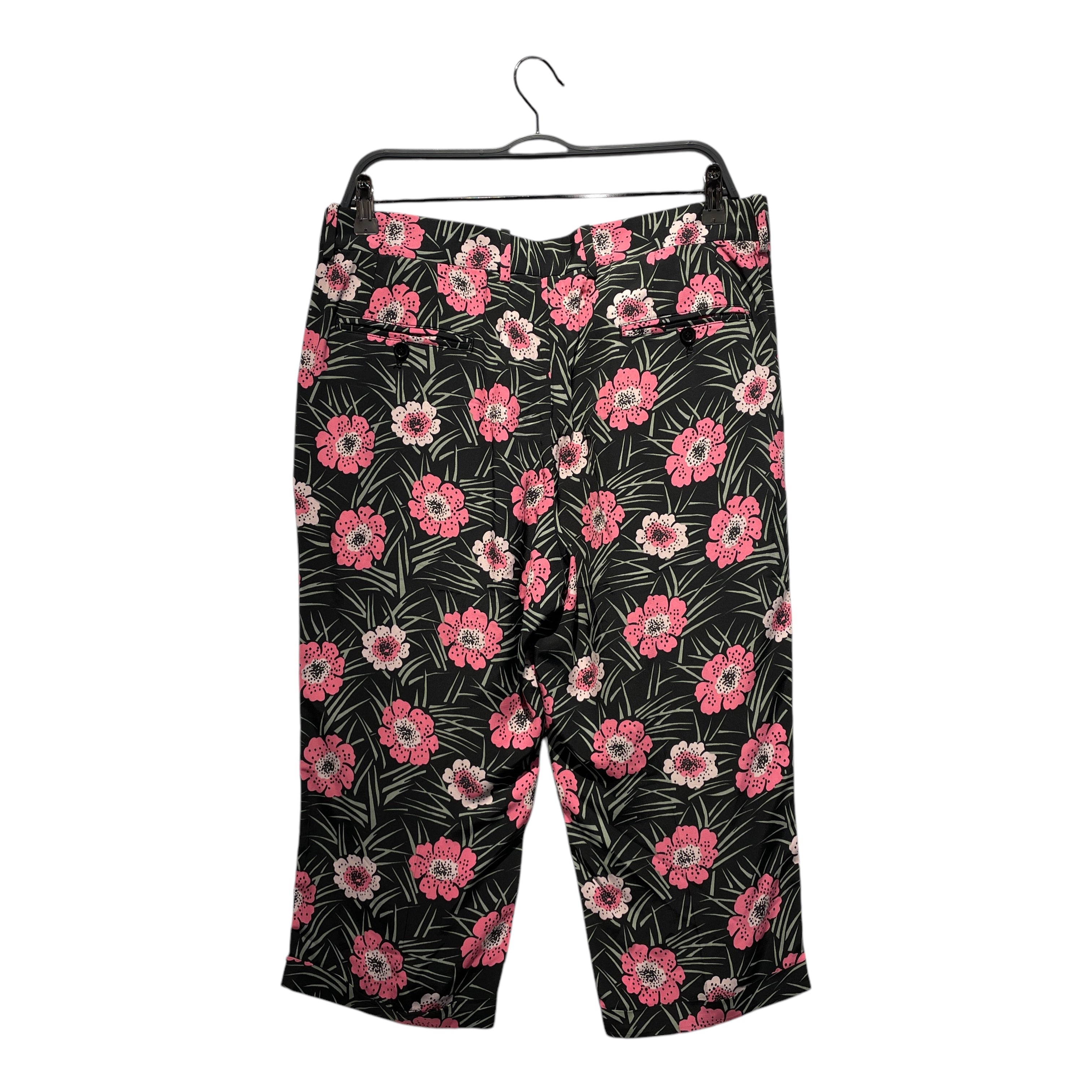 MARNI/Straight Pants/44/Floral Pattern/Cotton/MLT/ view 2