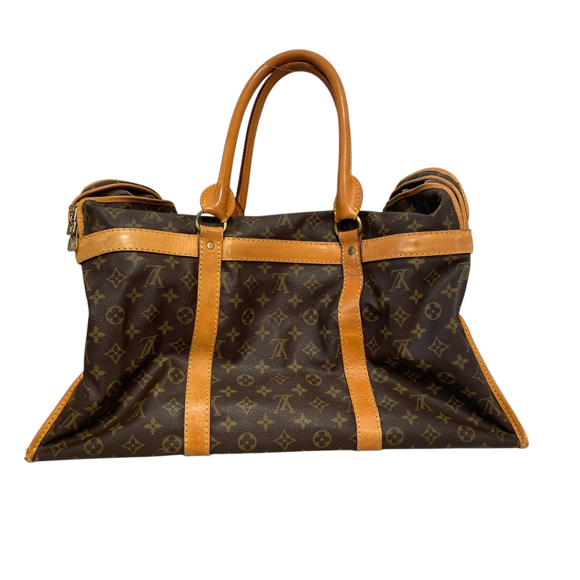 LOUIS VUITTON/Luggage/All Over Print/Leather/BRW/Sac Chein 50 Dog Carrier view 3