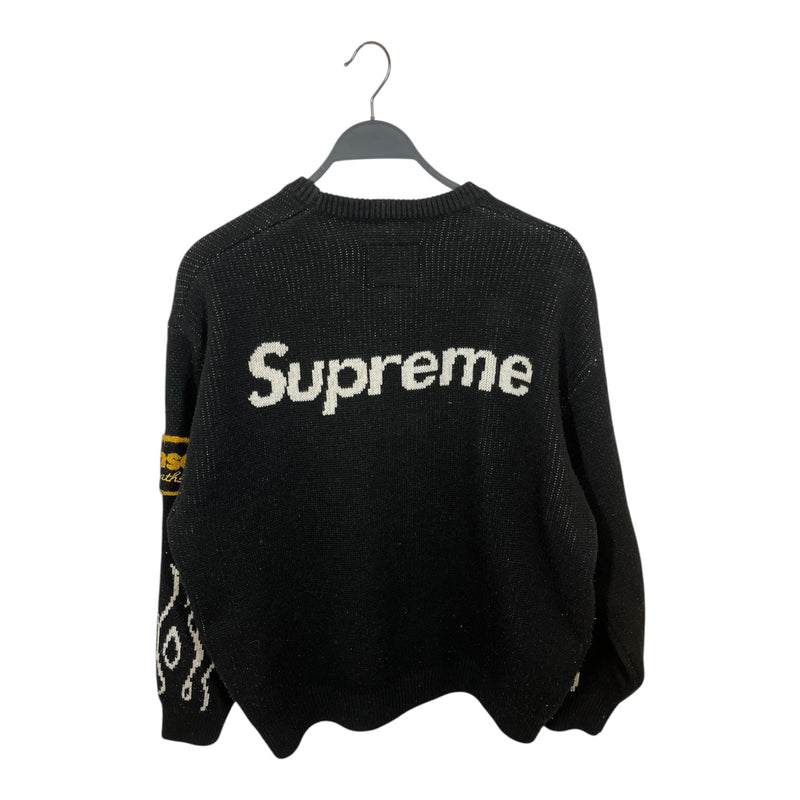 Supreme/VANSON/Sweater/L/Wool/BLK/VANSON KNIT SWEATER – 2nd STREET USA
