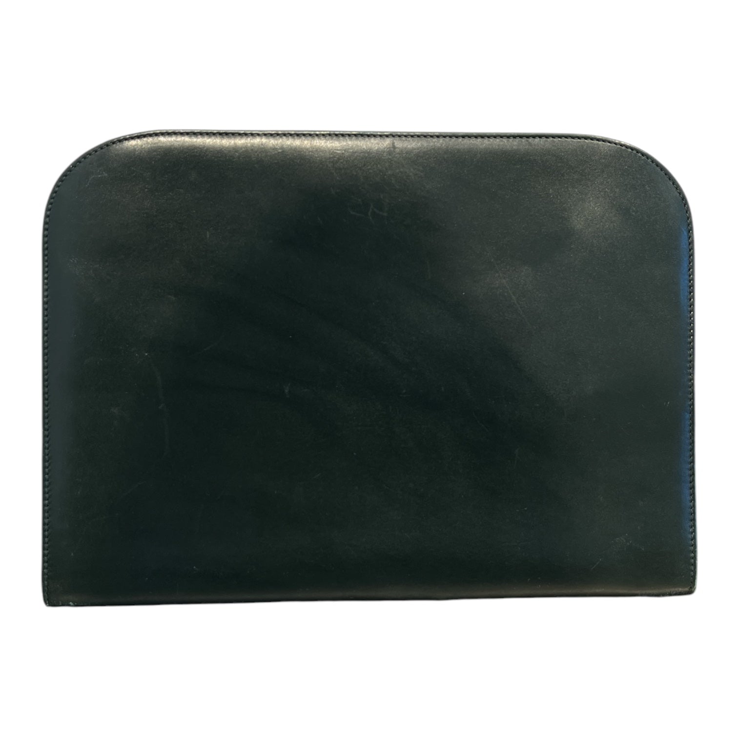 Salvatore Ferragamo/Clutch Bag/Leather/GRN/gancini 2way gold chain strap view 2