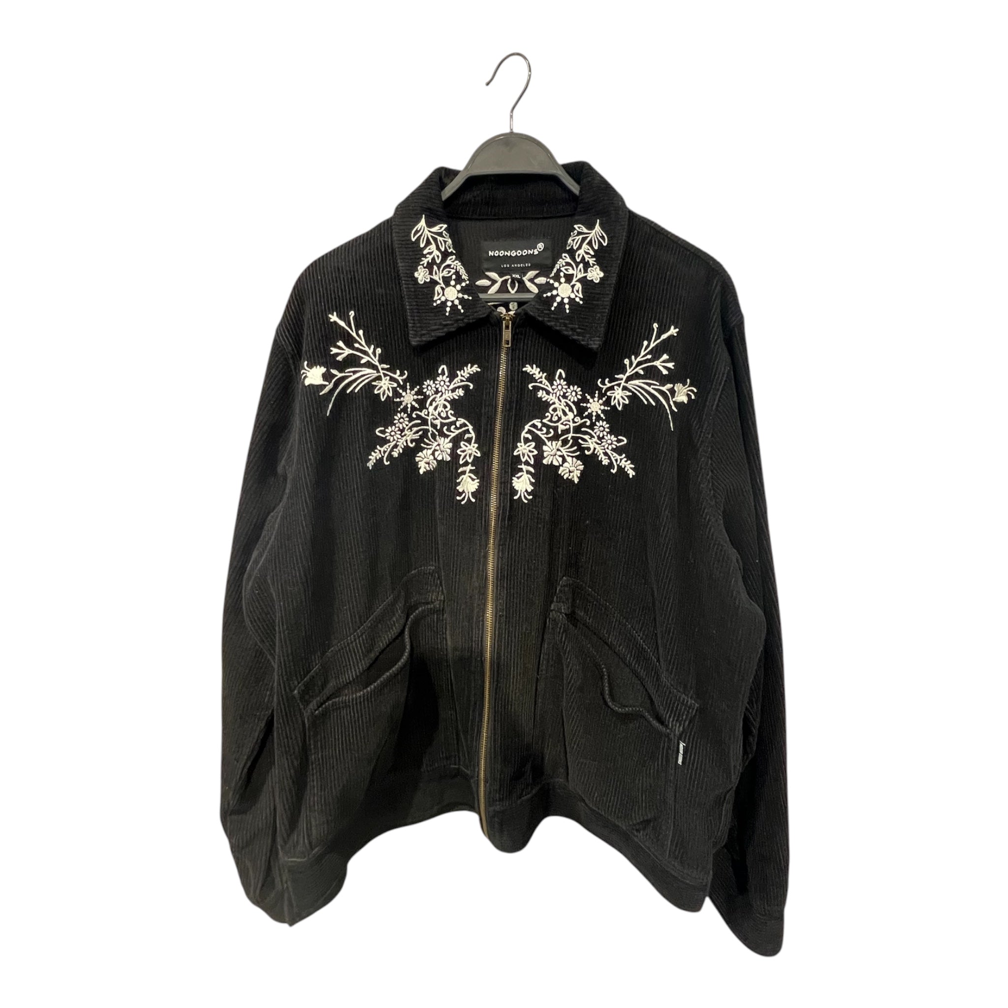 NOON GOONS/Jacket/XXL/Corduroy/BLK/Paisley/138958 view 1