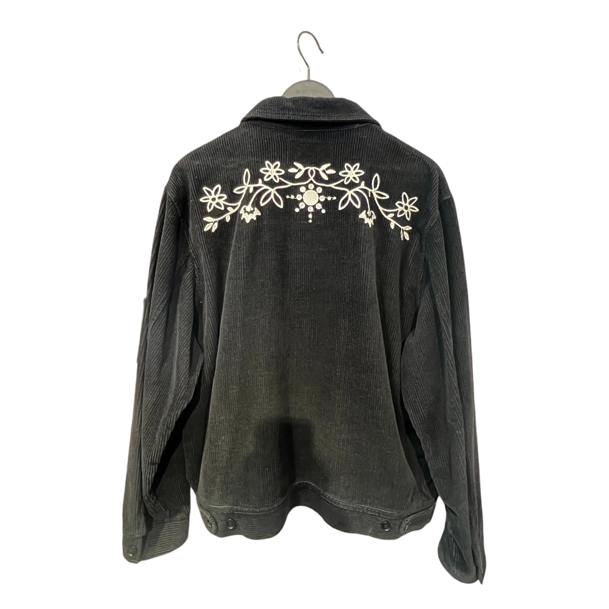 NOON GOONS/Jacket/XXL/Corduroy/BLK/Paisley/138958 view 2