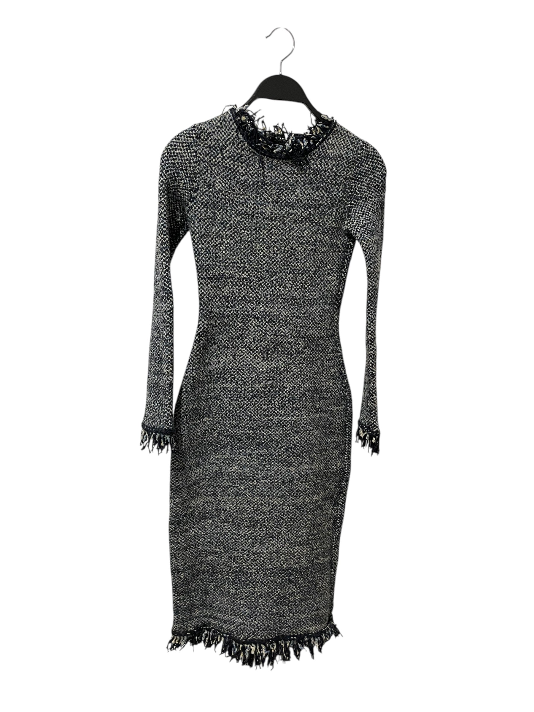 LANVIN/LS Dress/Cotton/BLU/ view 1