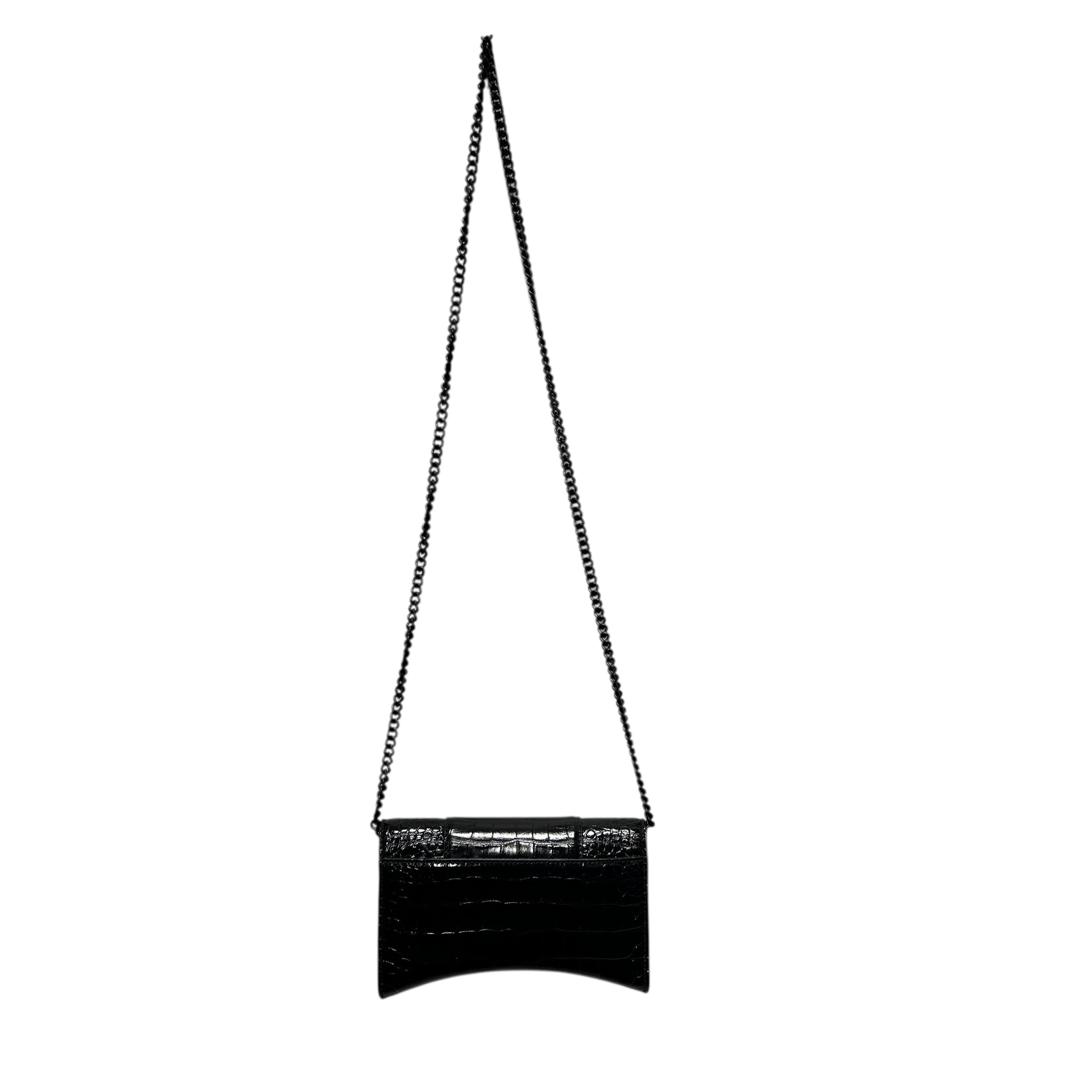 BALENCIAGA/Bag/BLK/HOURGLASS view 2