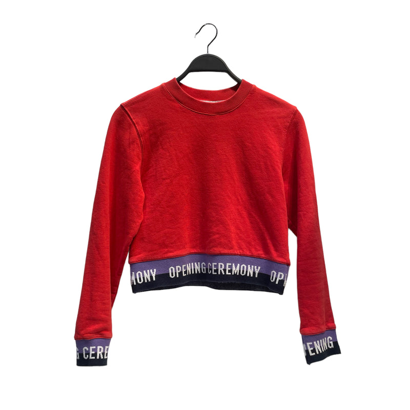 OPENING CEREMONY/Sweatshirt/XS/Cotton/RED/