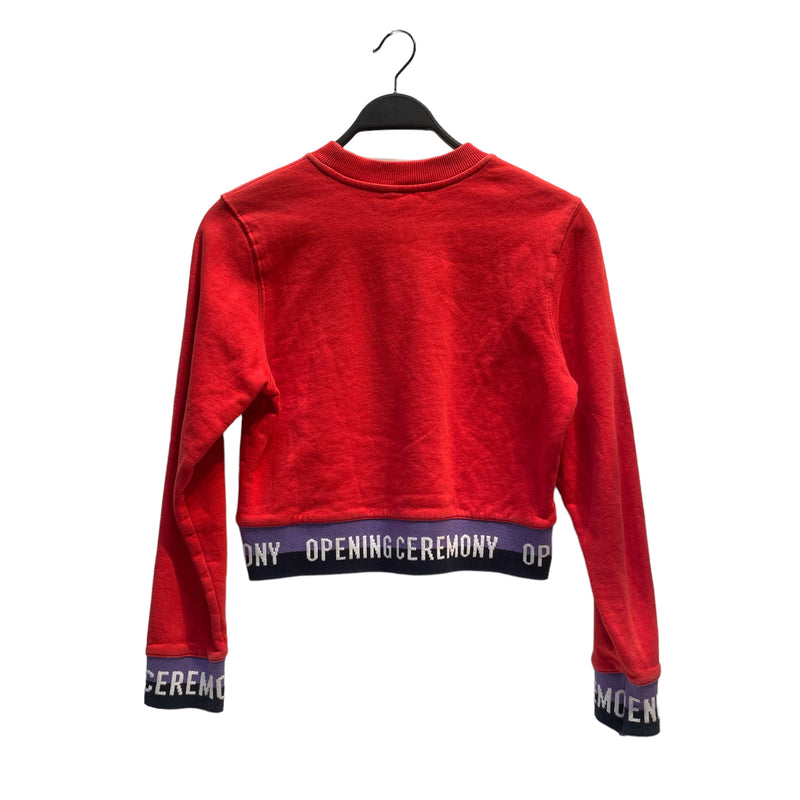 OPENING CEREMONY/Sweatshirt/XS/Cotton/RED/