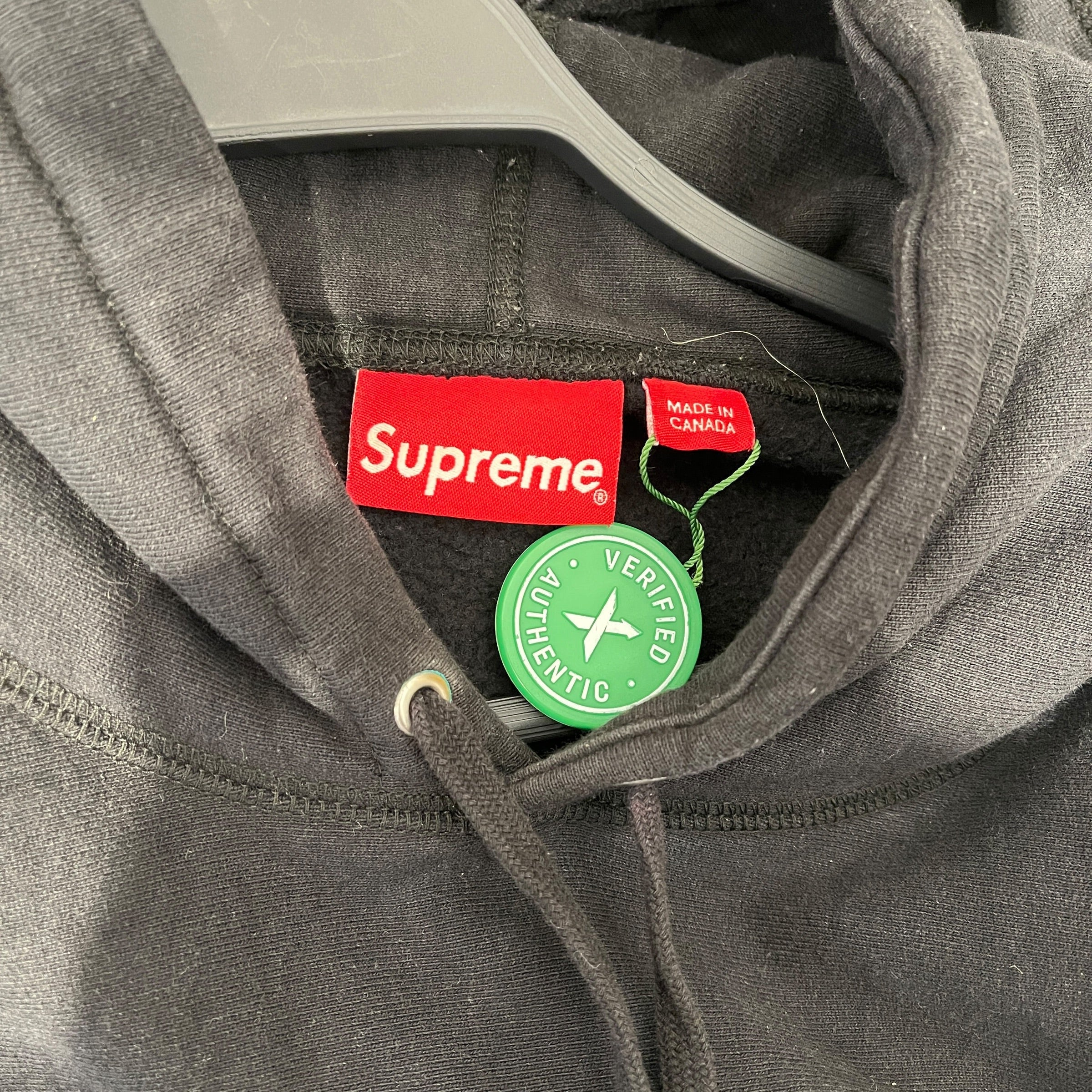 Supreme/Hoodie/XL/Cotton/BLK/BOGO CROSS view 3