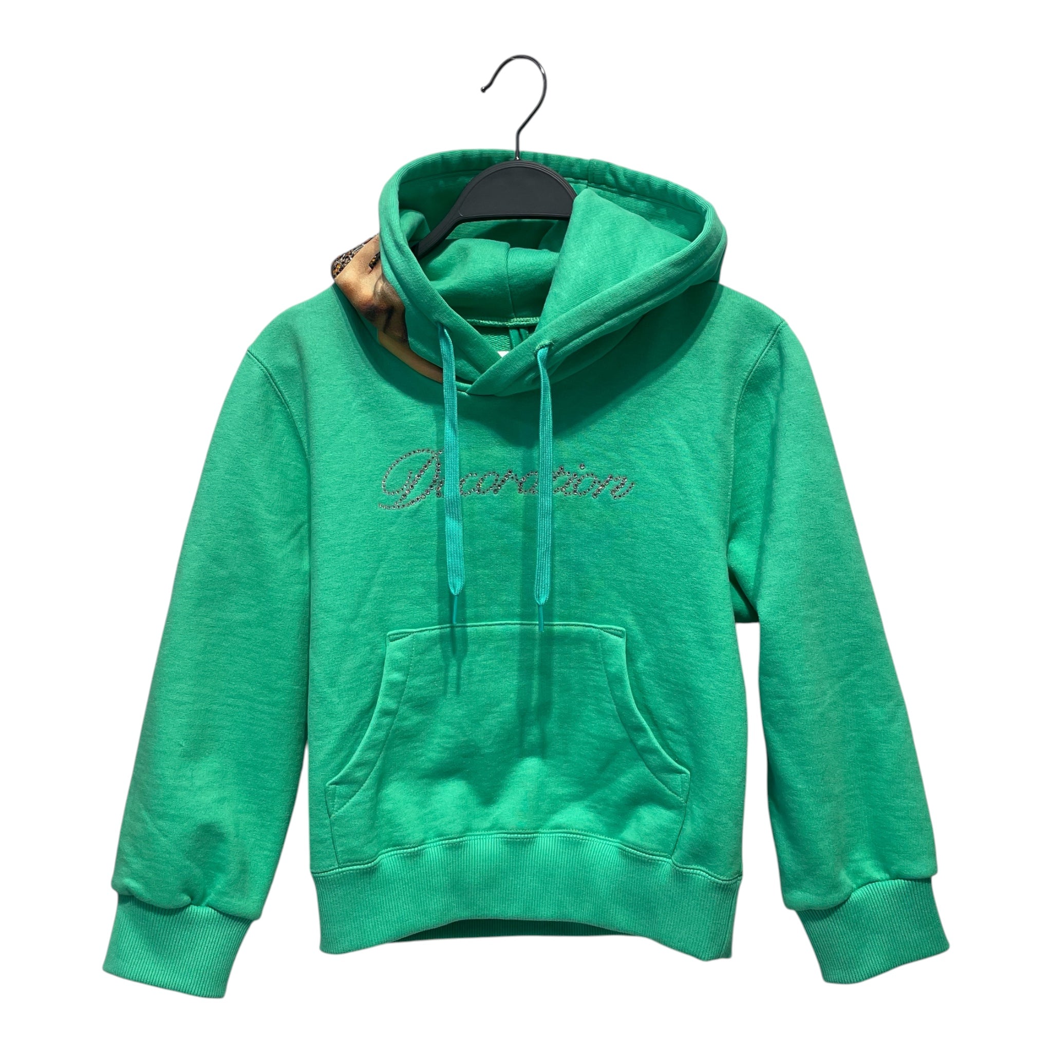 doublet/Hoodie/S/Cotton/GRN/Rhinestone + Phone view 1