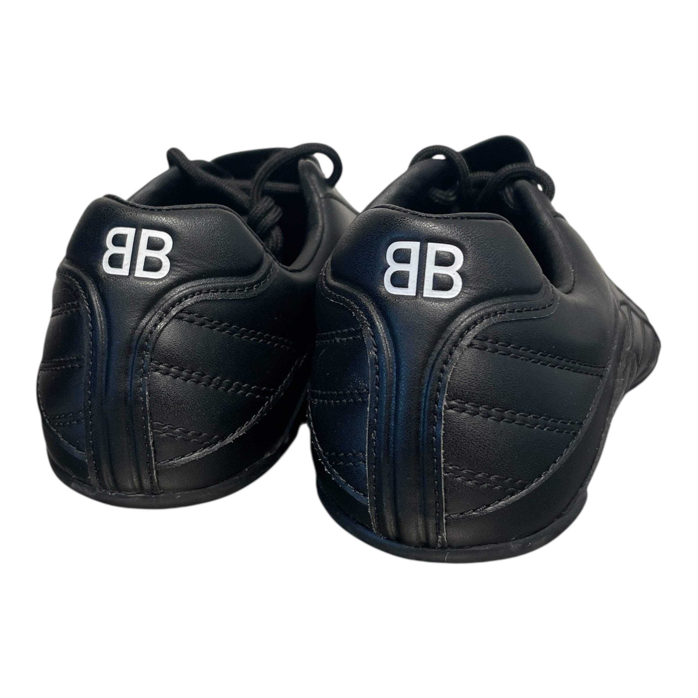 BALENCIAGA/Low-Sneakers/US 6/Leather/BLK/Balenciaga Zen Low-Top Sneaker view 2