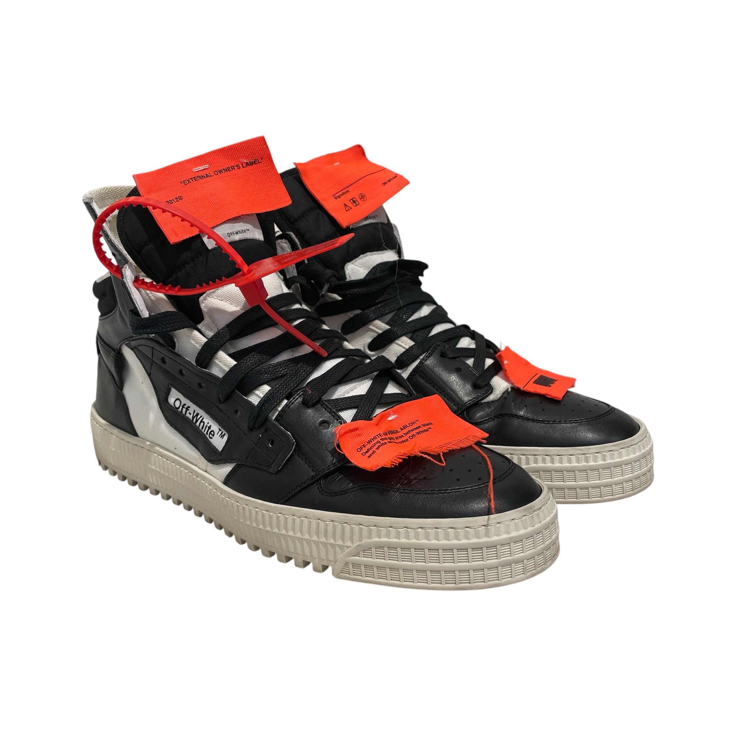 OFF-WHITE/Hi-Sneakers/EU 43/BLK/ view 1