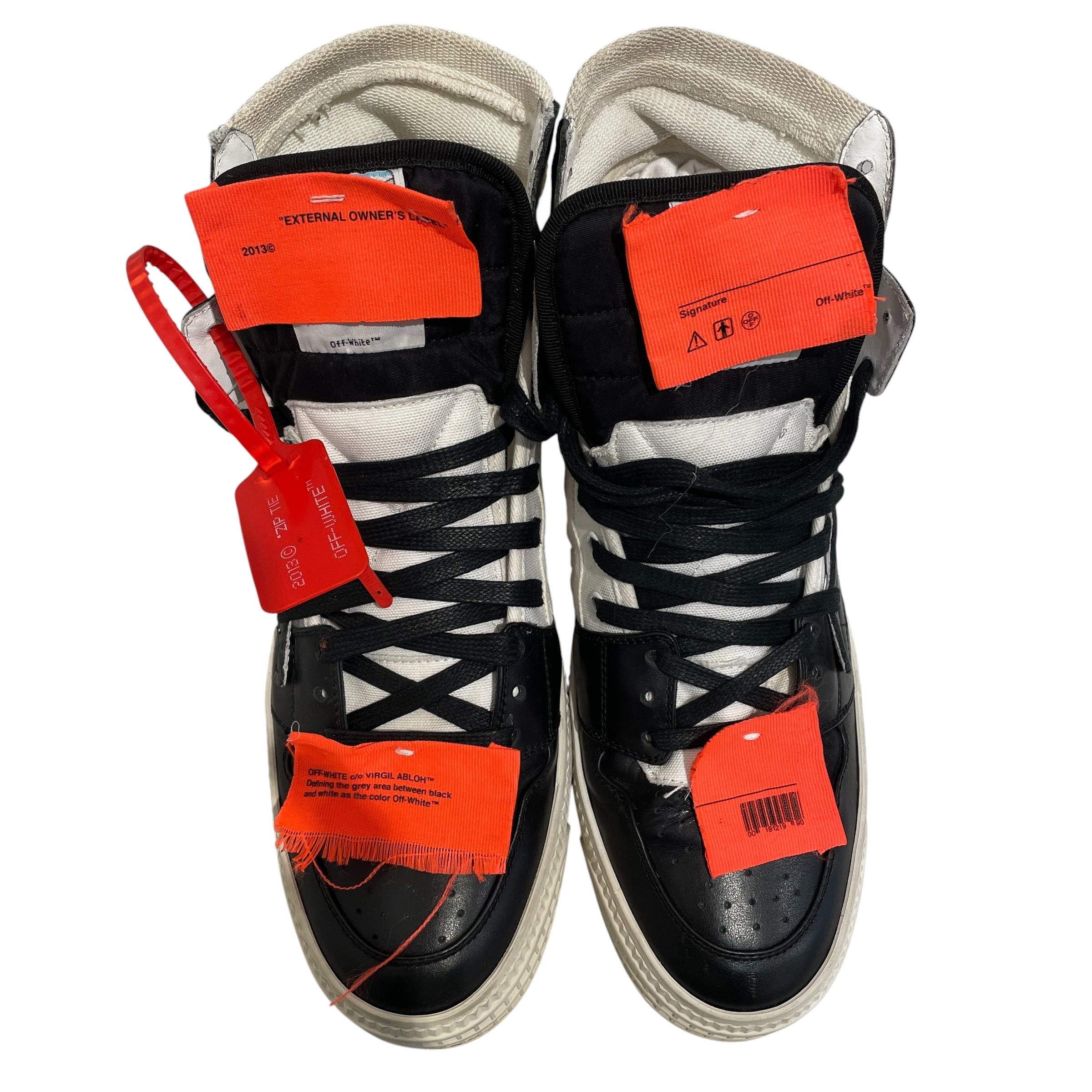 OFF-WHITE/Hi-Sneakers/EU 43/BLK/ view 3