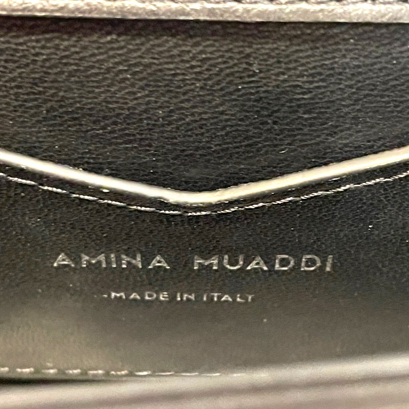 Amina Muaddi/Cross Body Bag/BLK/