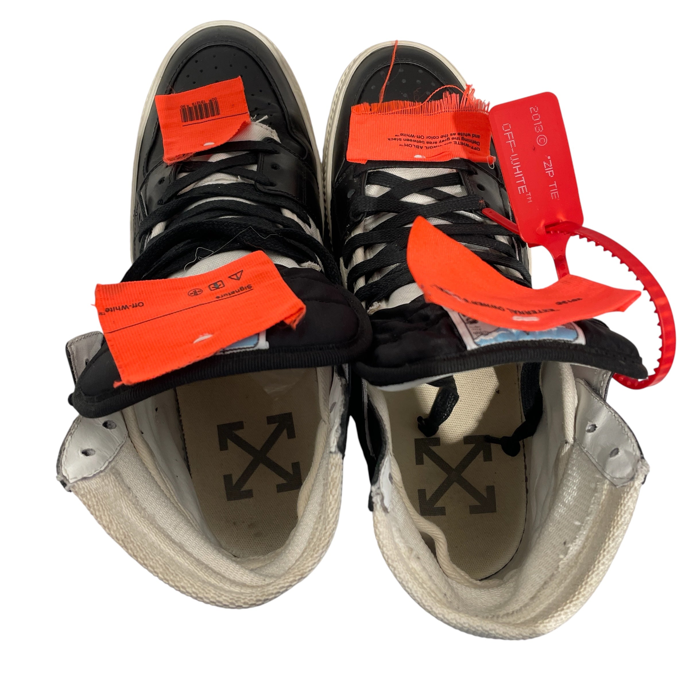 OFF-WHITE/Hi-Sneakers/EU 43/BLK/ view 4