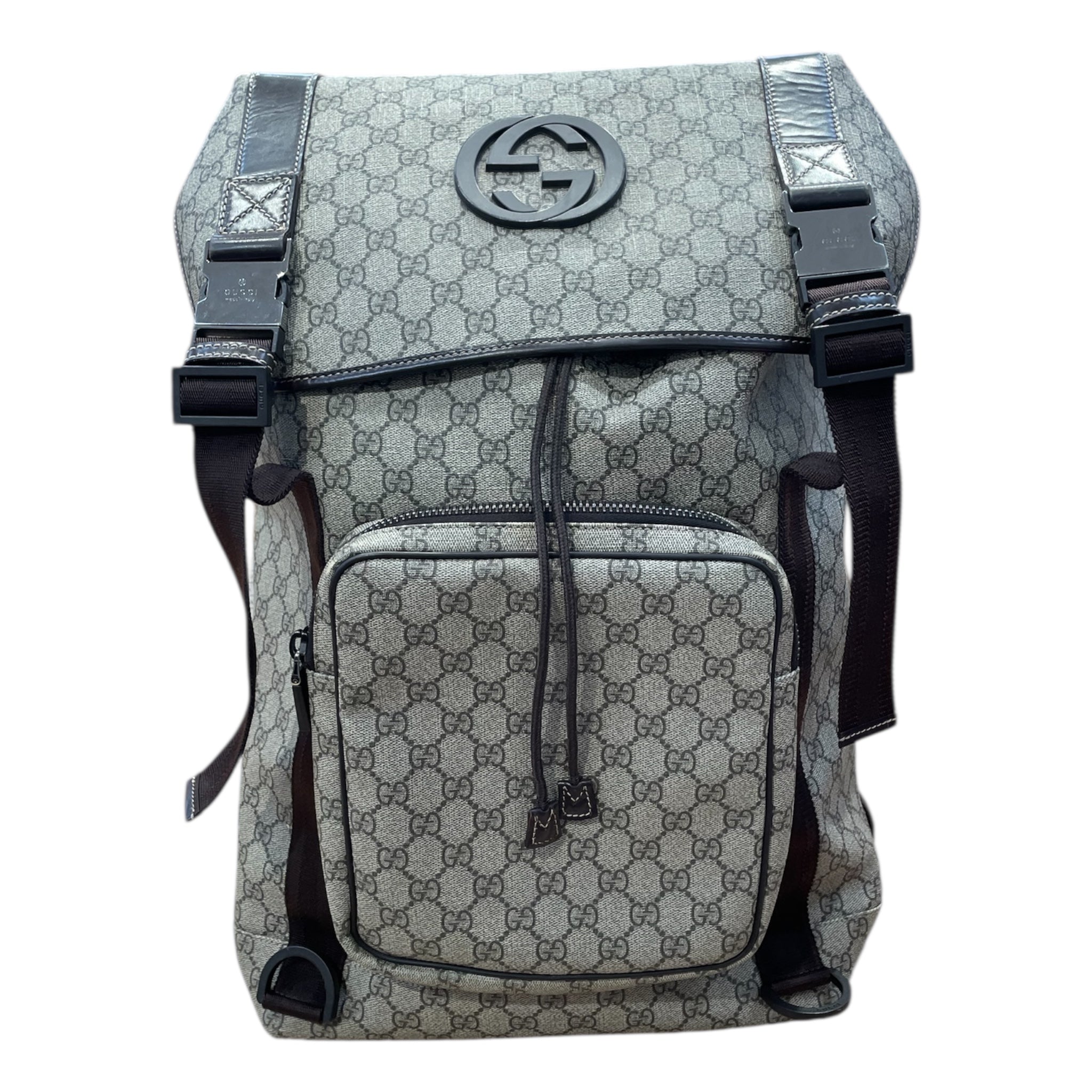 GUCCI/Backpack/Monogram/Leather/KHK/ 246321200047 view 1
